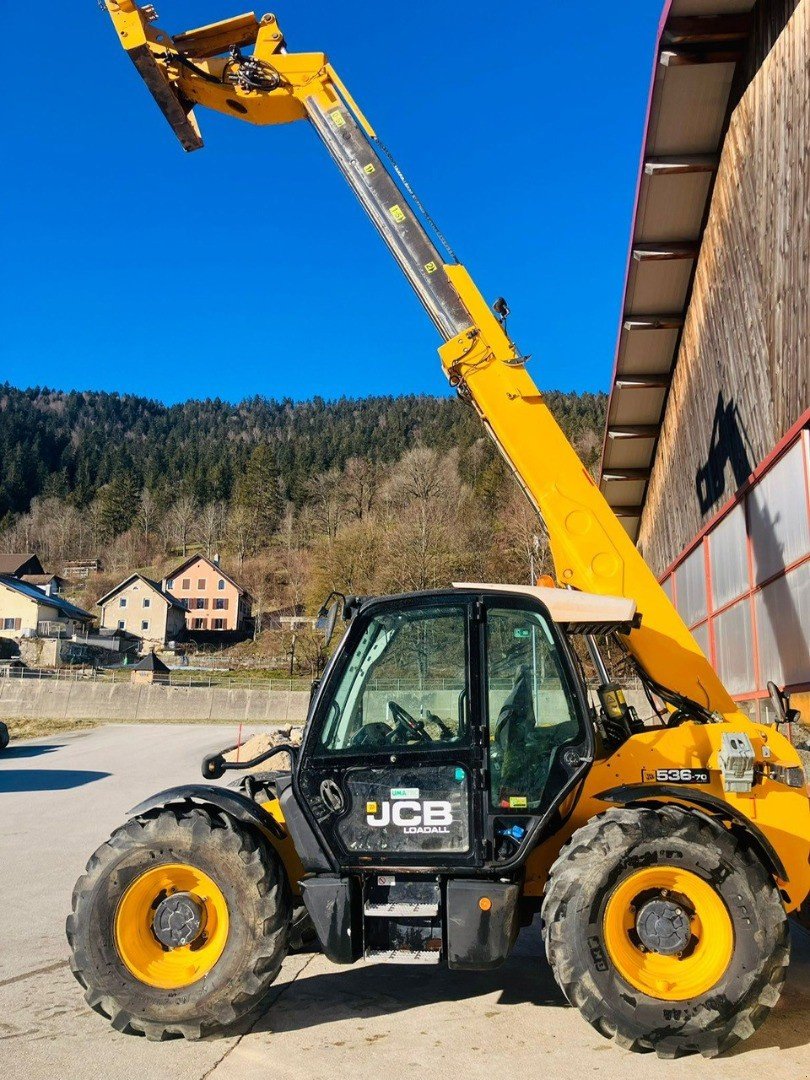 Teleskoplader of the type JCB 536-70 Agri Super, Gebrauchtmaschine in Domdidier (Picture 2)