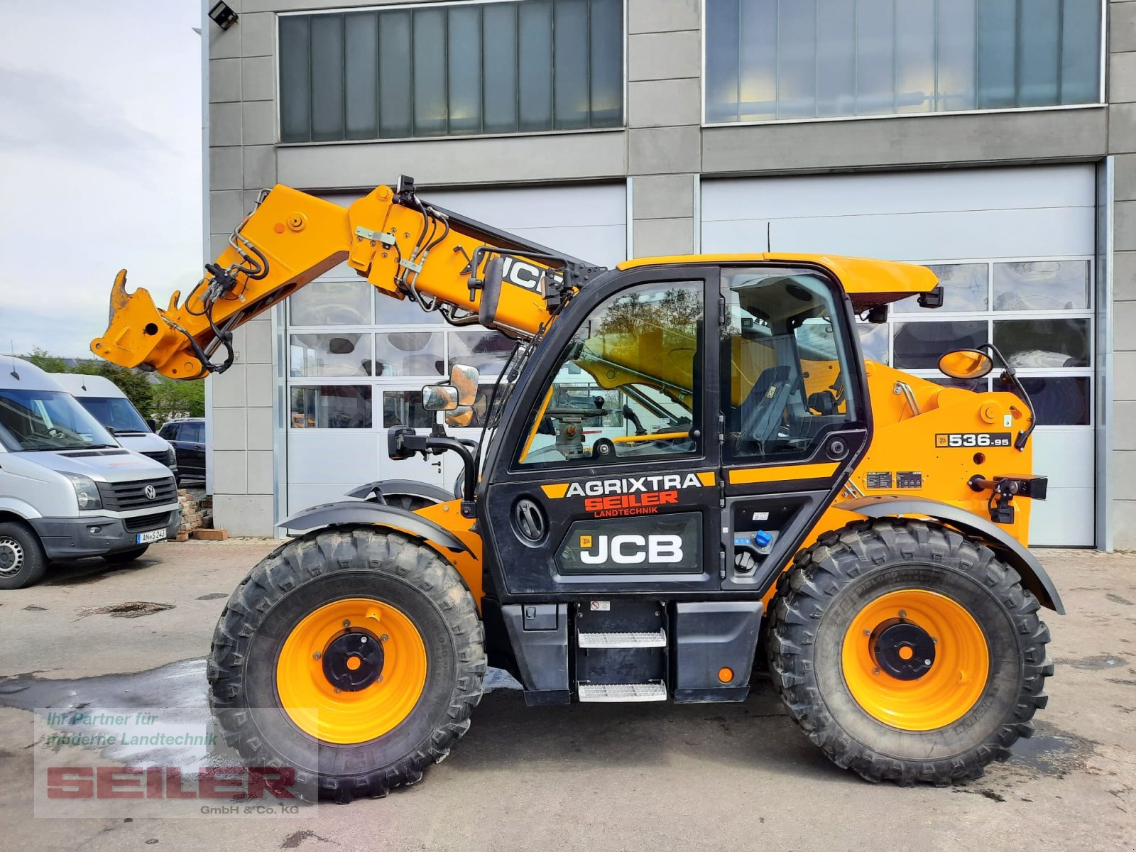 Teleskoplader of the type JCB 536-95 Agri Xtra Q-Fit, Gebrauchtmaschine in Ansbach (Picture 2)