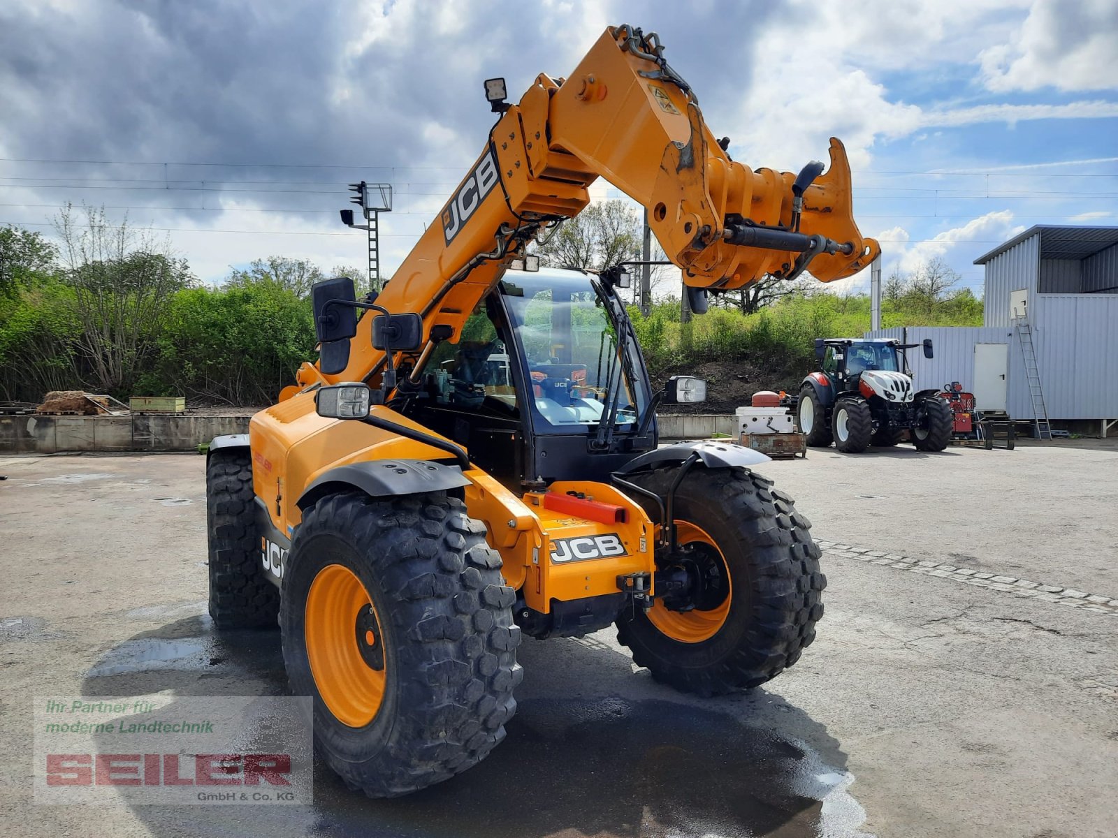 Teleskoplader of the type JCB 536-95 Agri Xtra Q-Fit, Gebrauchtmaschine in Ansbach (Picture 4)