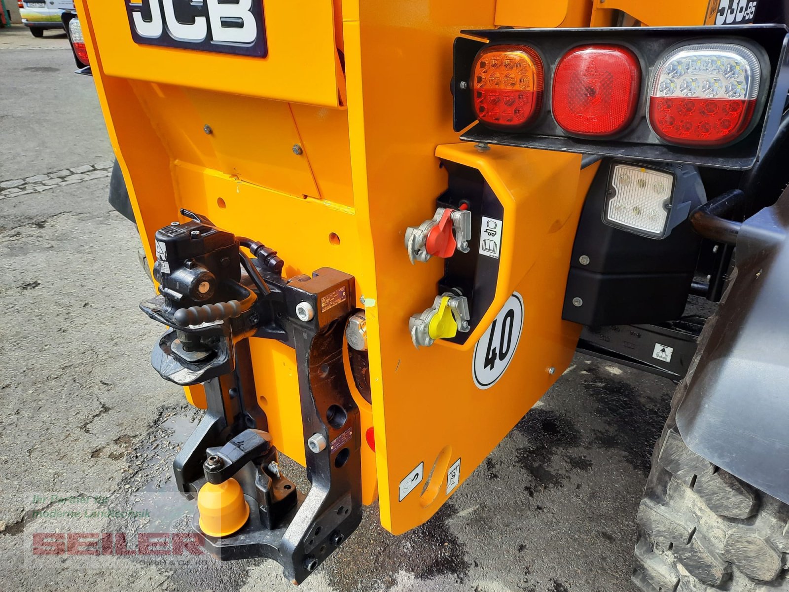 Teleskoplader of the type JCB 536-95 Agri Xtra Q-Fit, Gebrauchtmaschine in Ansbach (Picture 11)