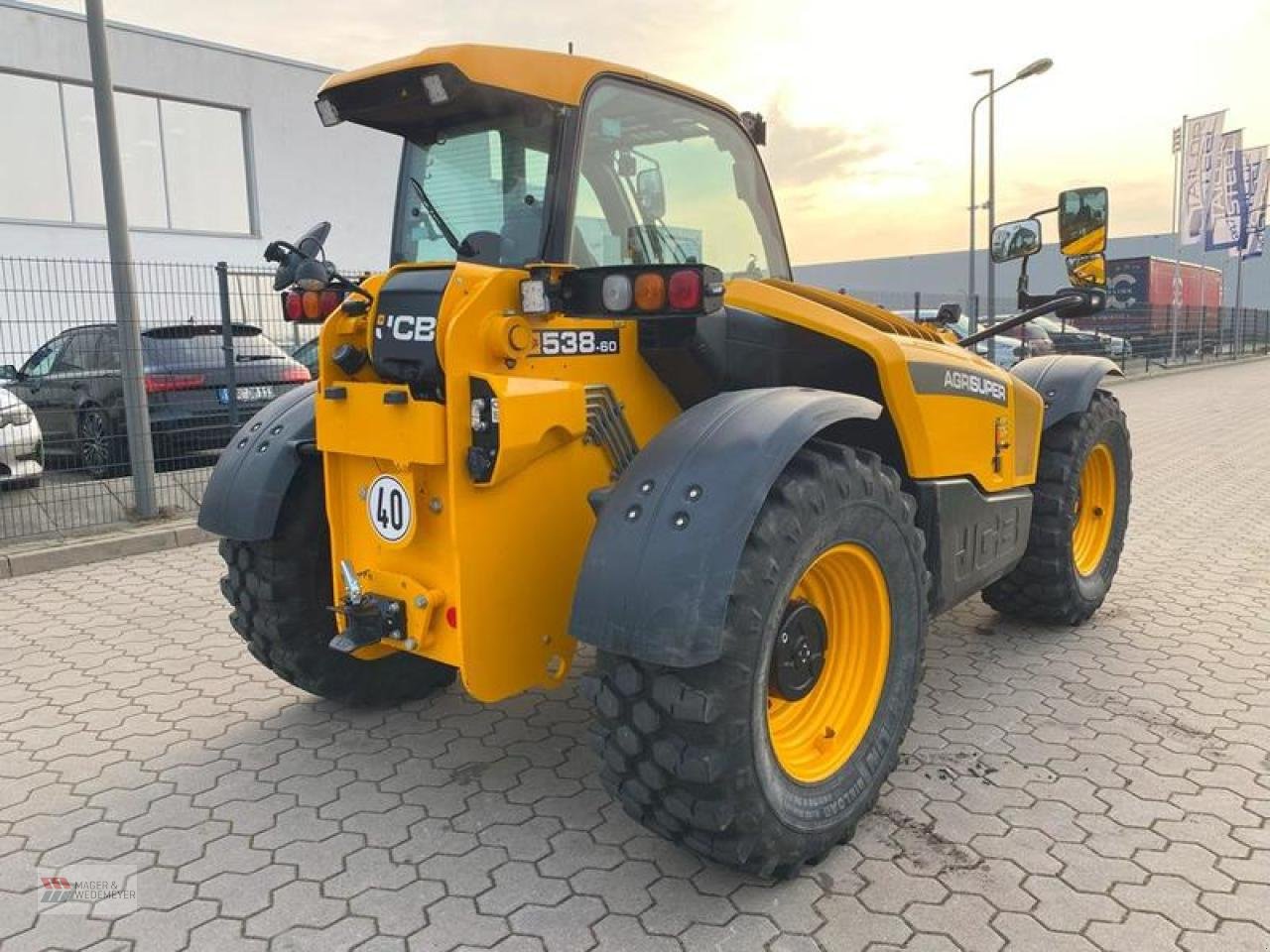 Teleskoplader des Typs JCB 538-60 AGRI-SUPER, Gebrauchtmaschine in Oyten (Bild 4)