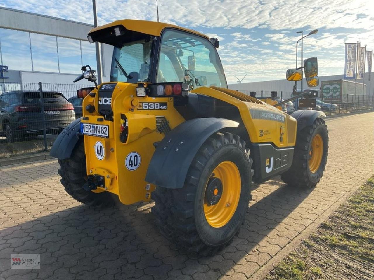 Teleskoplader typu JCB 538-60 AGRI SUPER, Gebrauchtmaschine v Oyten (Obrázek 5)