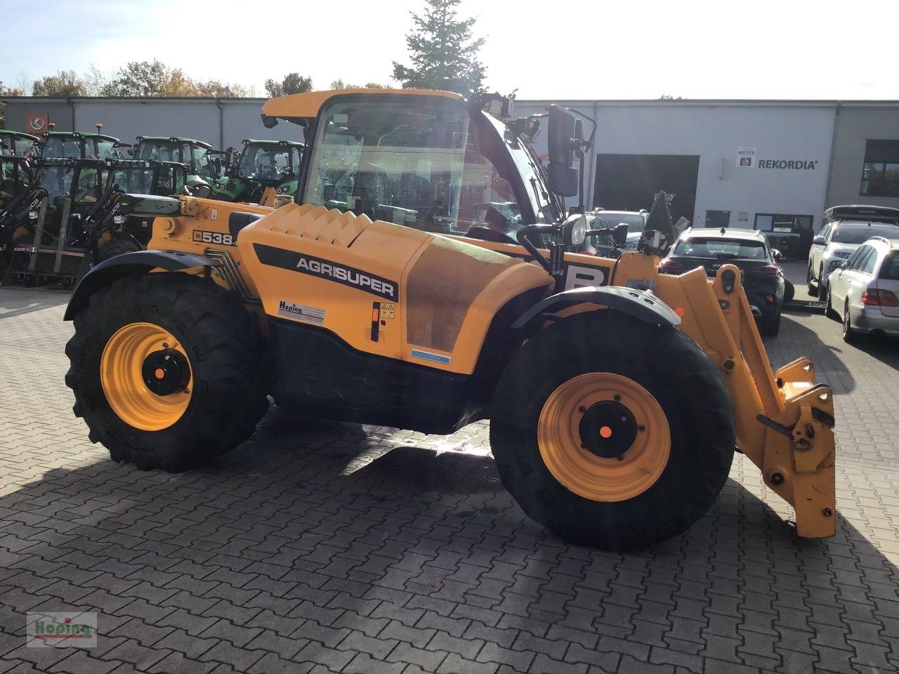 Teleskoplader des Typs JCB 538-60 Agri Super, Gebrauchtmaschine in Bakum (Bild 4)