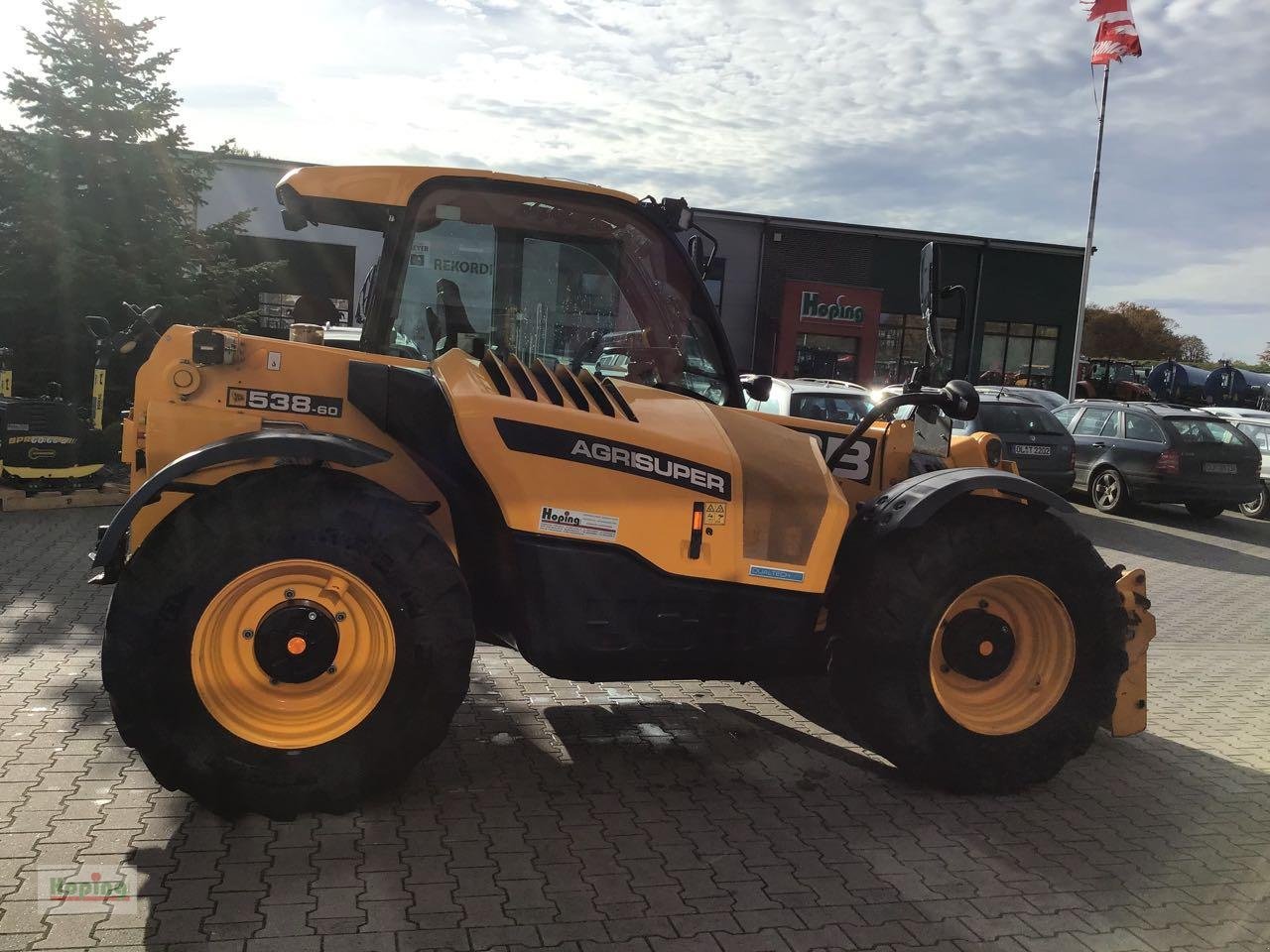 Teleskoplader des Typs JCB 538-60 Agri Super, Gebrauchtmaschine in Bakum (Bild 5)