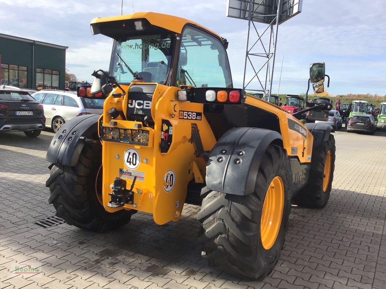 Teleskoplader des Typs JCB 538-60 Agri Super, Gebrauchtmaschine in Bakum (Bild 7)