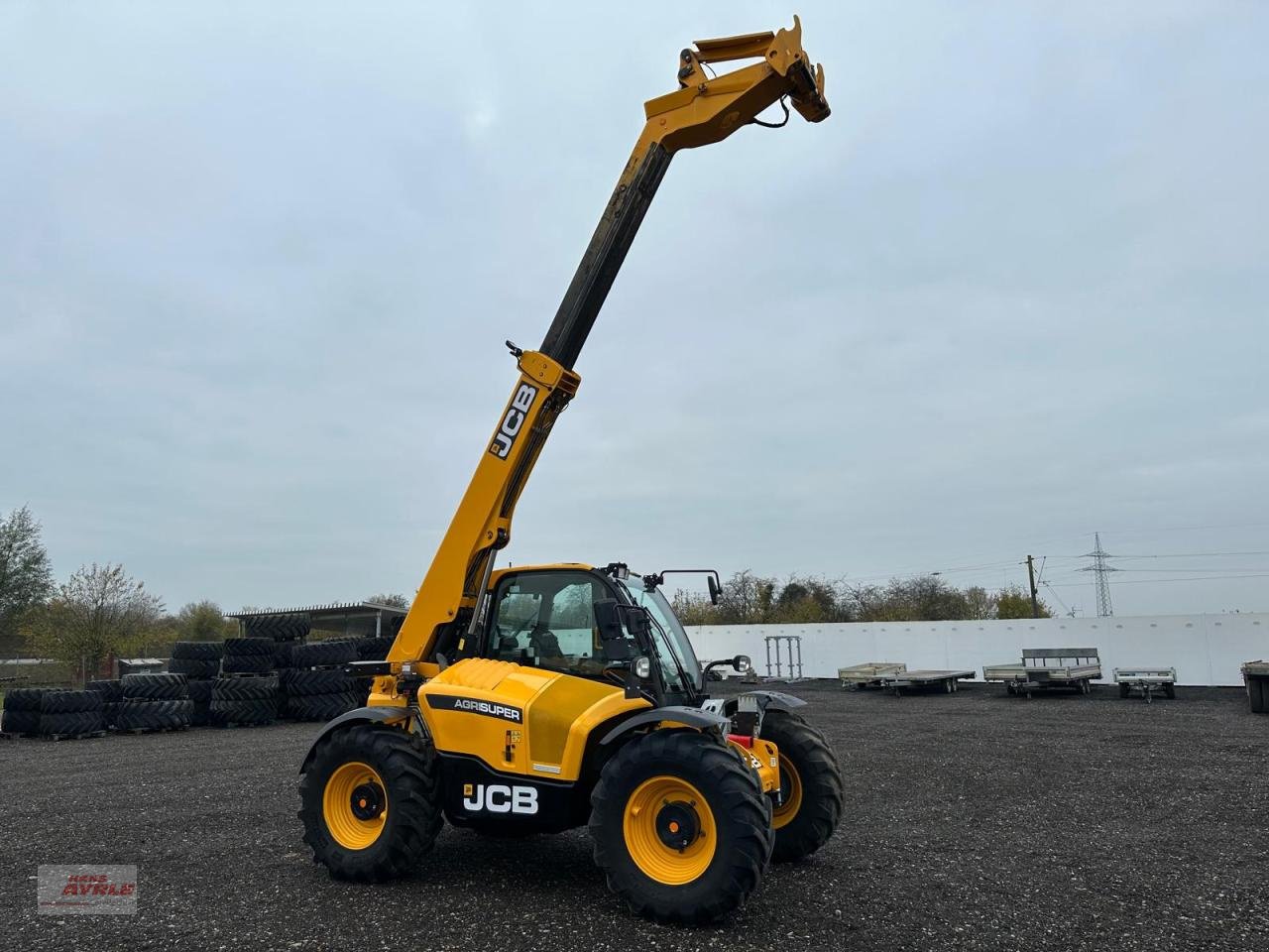 Teleskoplader des Typs JCB 538-60 AGRISUPER, Gebrauchtmaschine in Steinheim (Bild 3)