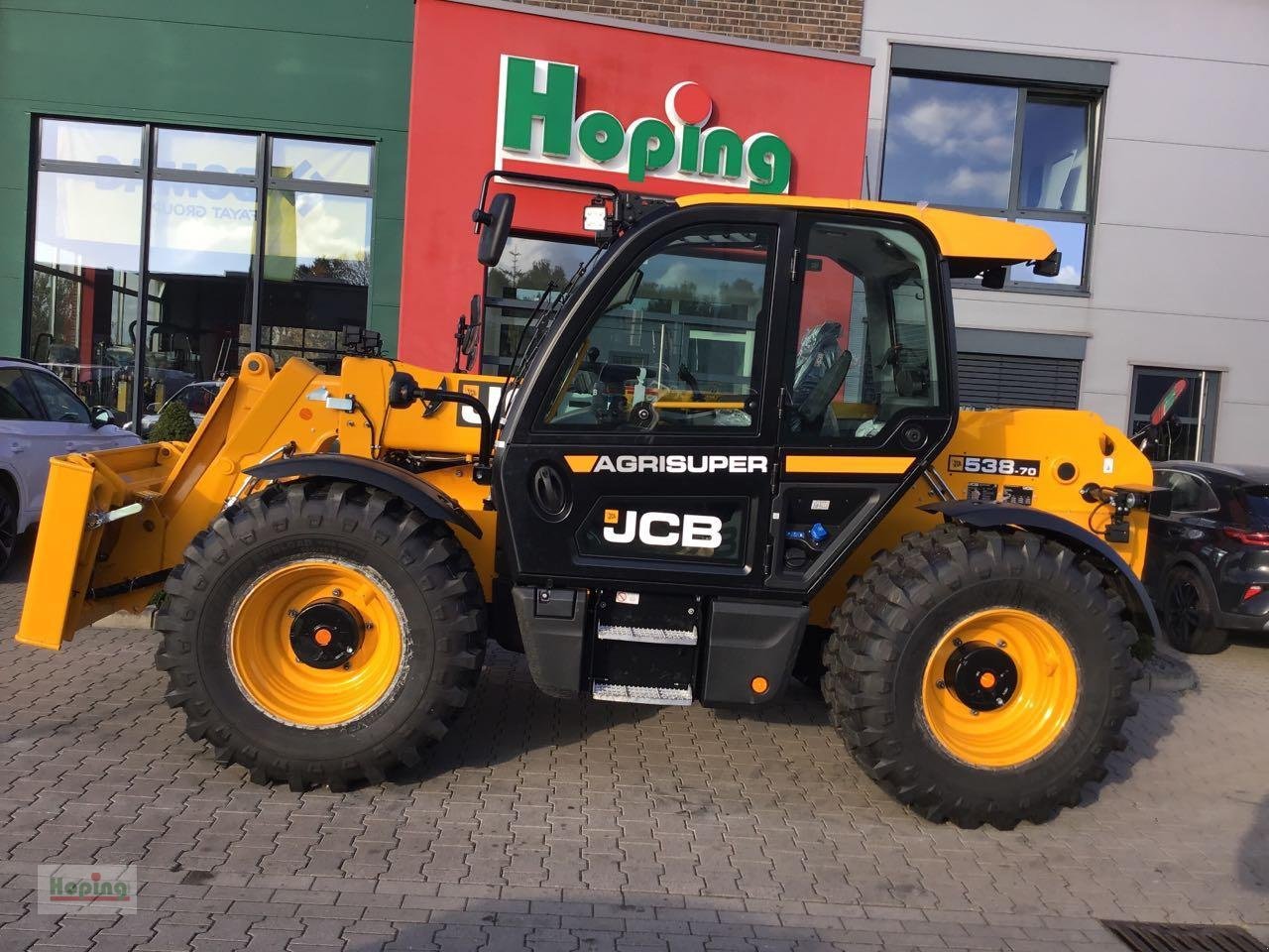 Teleskoplader a típus JCB 538-70 Agri Super, Gebrauchtmaschine ekkor: Bakum (Kép 1)