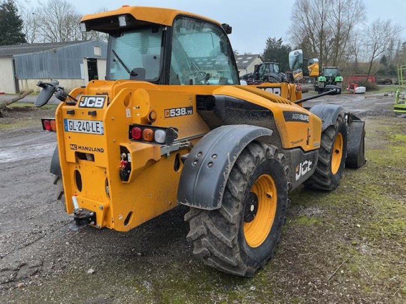 Teleskoplader of the type JCB 538.70AGRISUP, Gebrauchtmaschine in les hayons (Picture 4)