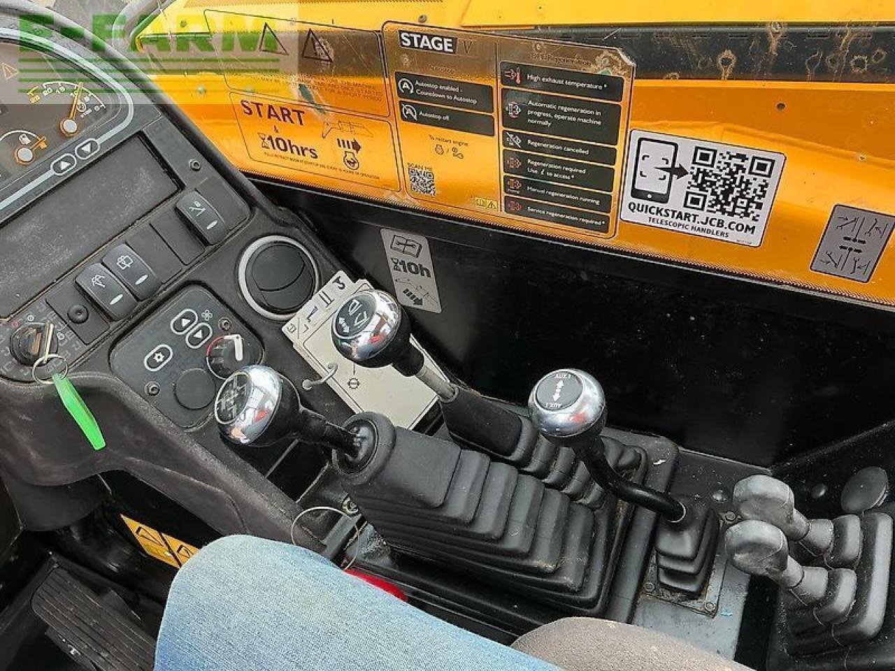 Teleskoplader of the type JCB 540-140 hi viz telehandler (st25370), Gebrauchtmaschine in SHAFTESBURY (Picture 15)