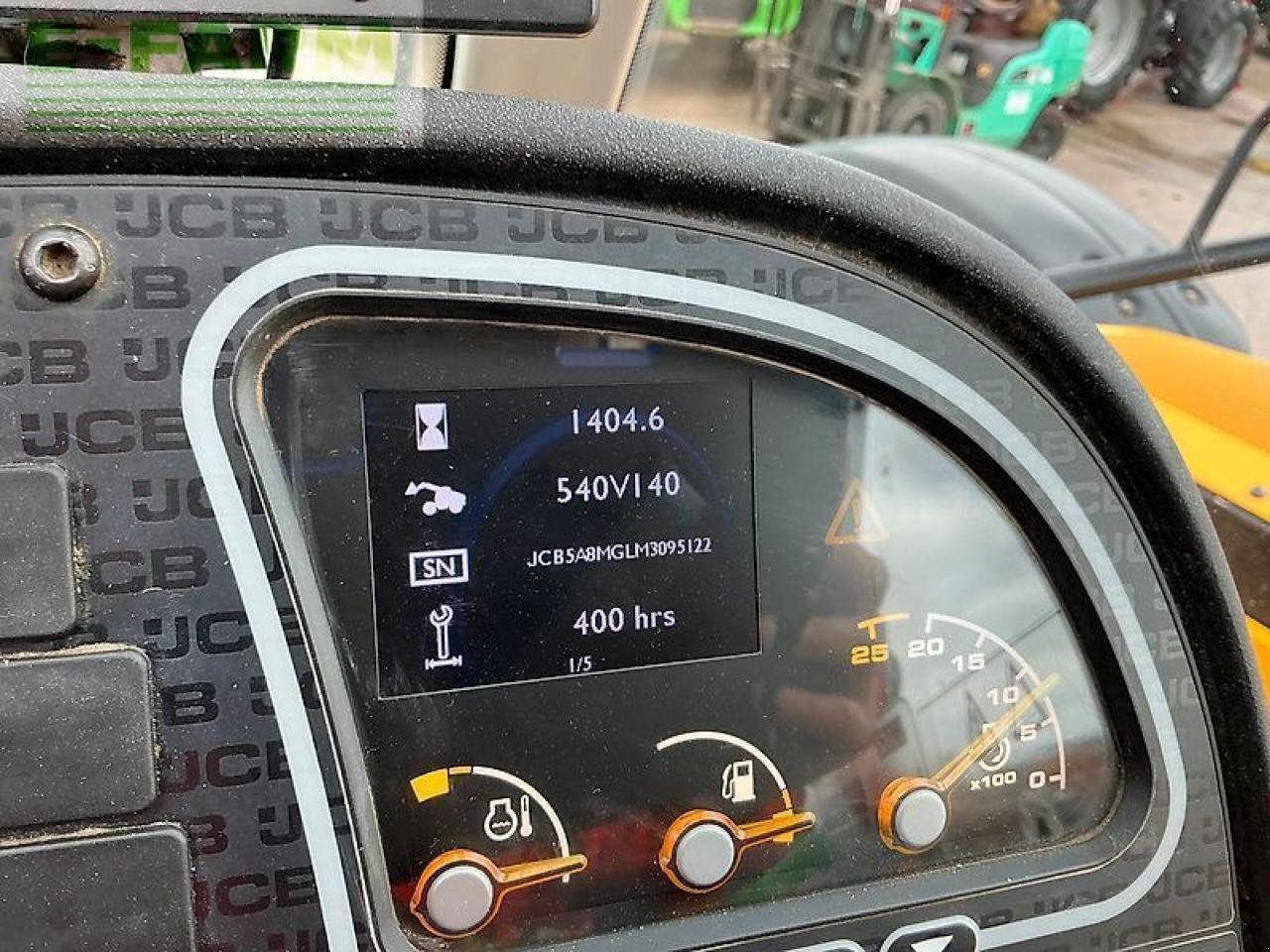 Teleskoplader of the type JCB 540-140 hi viz telehandler (st25370), Gebrauchtmaschine in SHAFTESBURY (Picture 16)