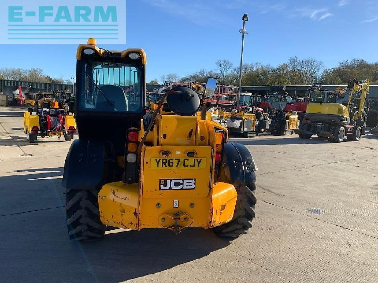 Teleskoplader des Typs JCB 540-140hi viz telehanlder (st24980), Gebrauchtmaschine in SHAFTESBURY (Bild 7)