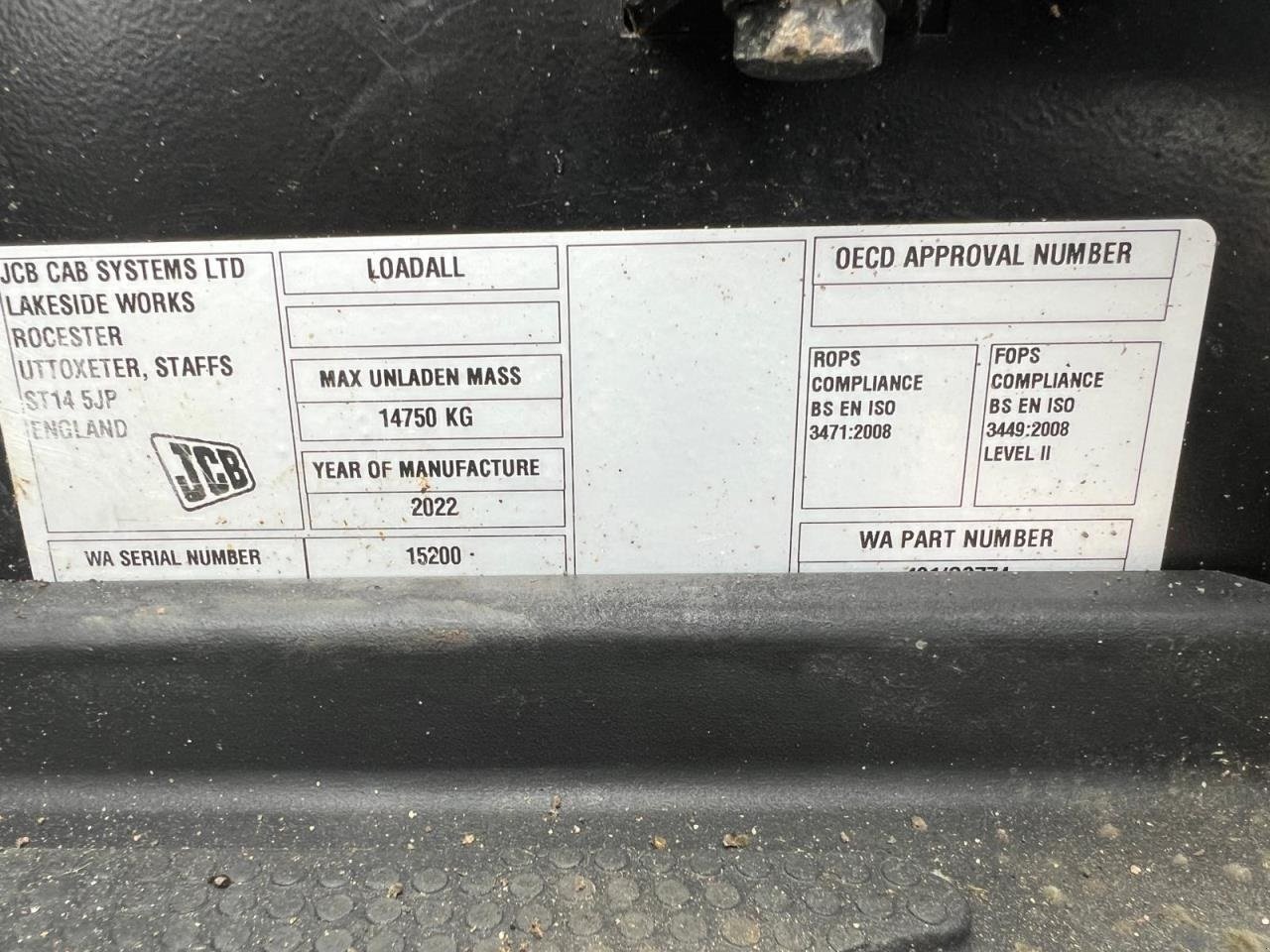 Teleskoplader des Typs JCB 540-170, Gebrauchtmaschine in Middelfart (Bild 4)