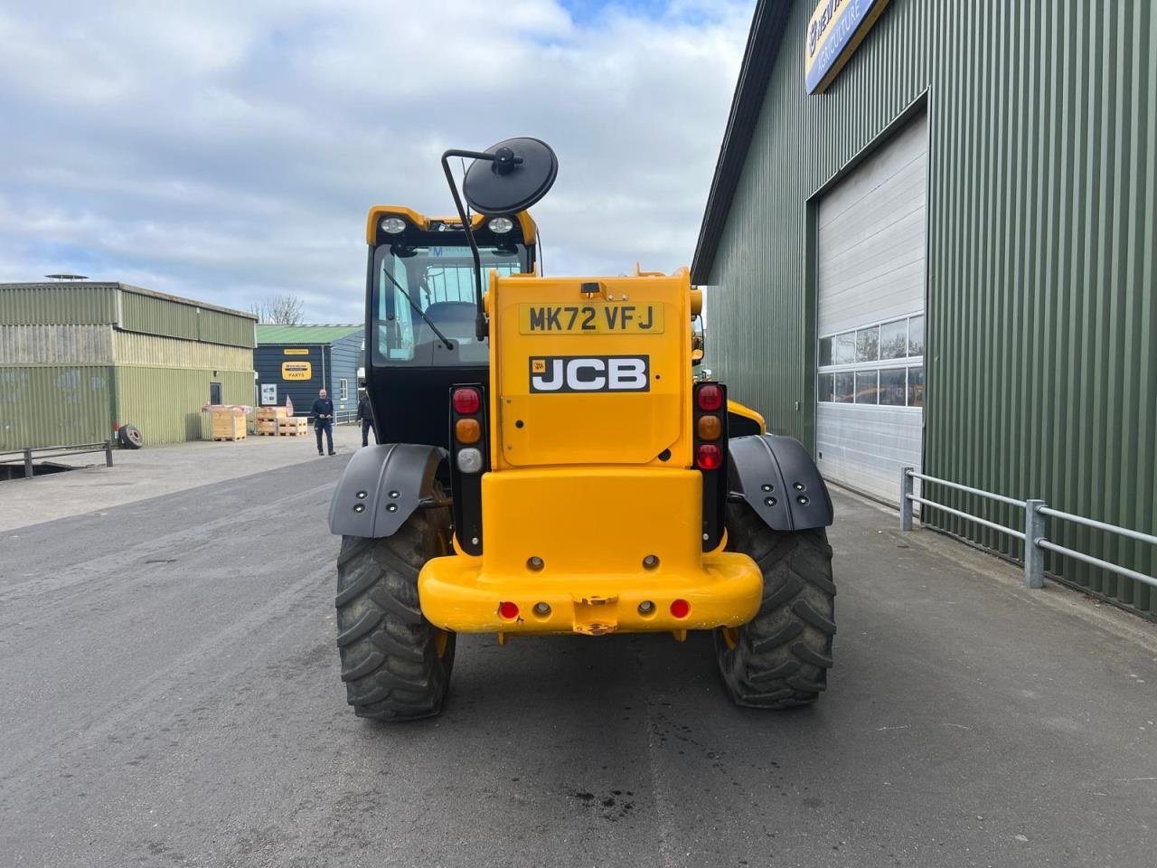 Teleskoplader des Typs JCB 540-170, Gebrauchtmaschine in Middelfart (Bild 7)