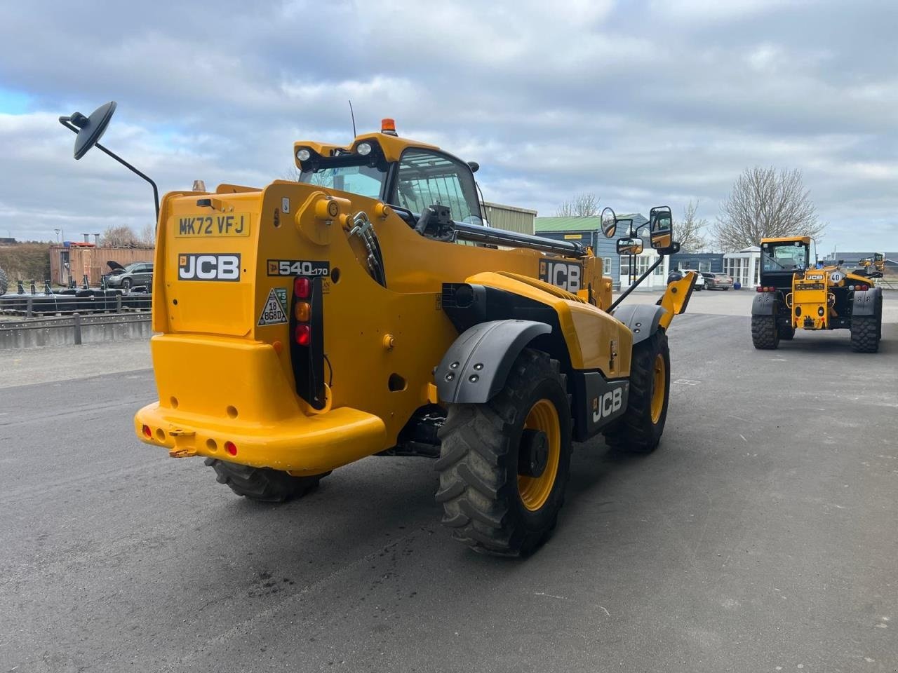 Teleskoplader des Typs JCB 540-170, Gebrauchtmaschine in Middelfart (Bild 8)