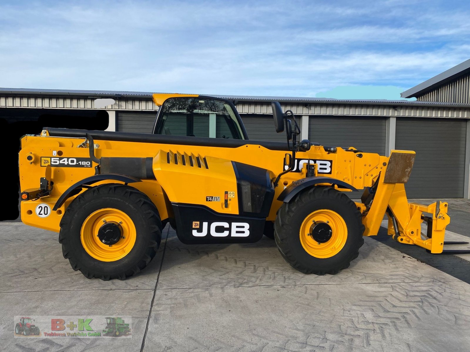 Teleskoplader of the type JCB 540-180 HiViz, Gebrauchtmaschine in Kettenkamp (Picture 5)