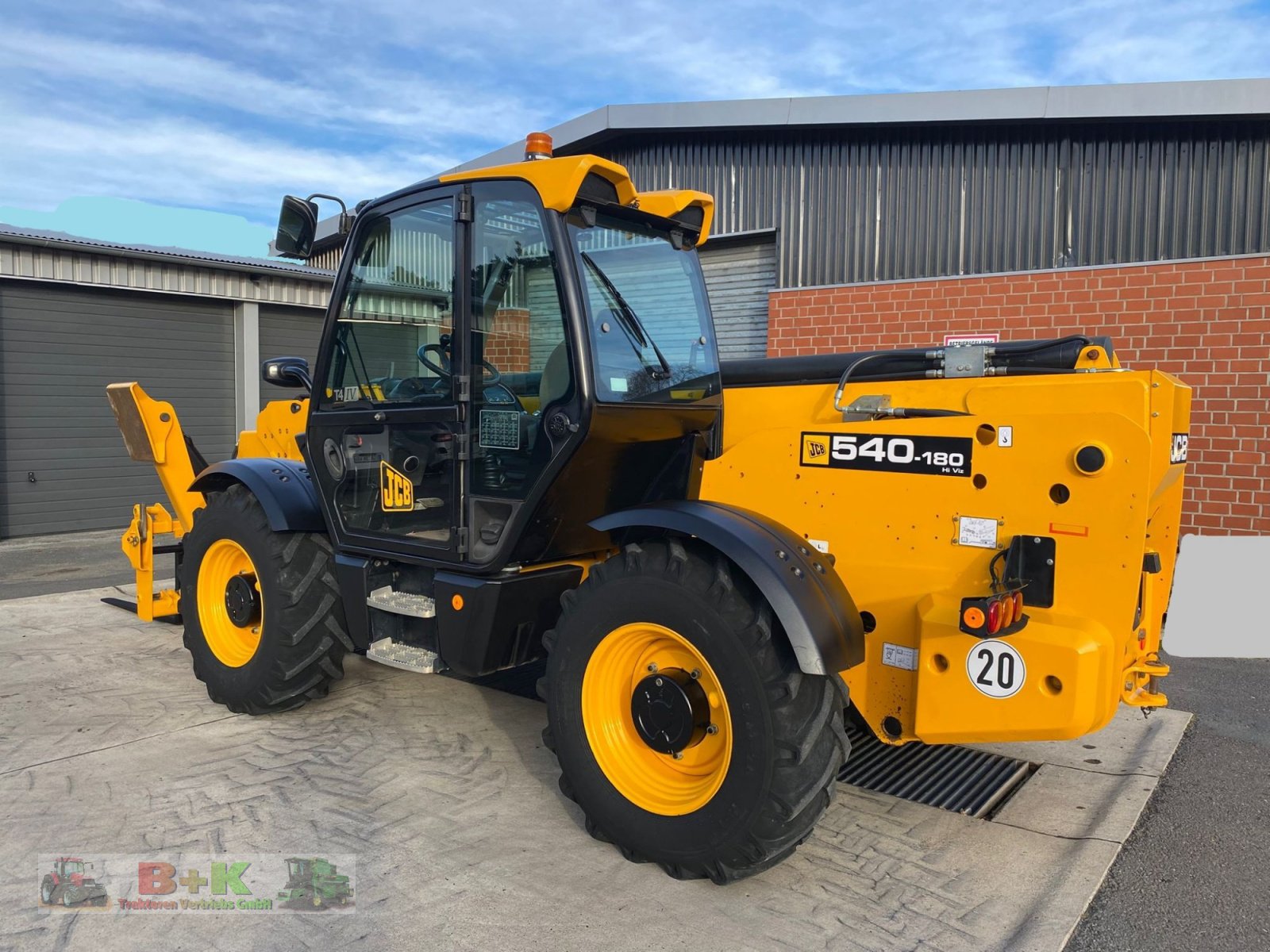 Teleskoplader of the type JCB 540-180 HiViz, Gebrauchtmaschine in Kettenkamp (Picture 9)