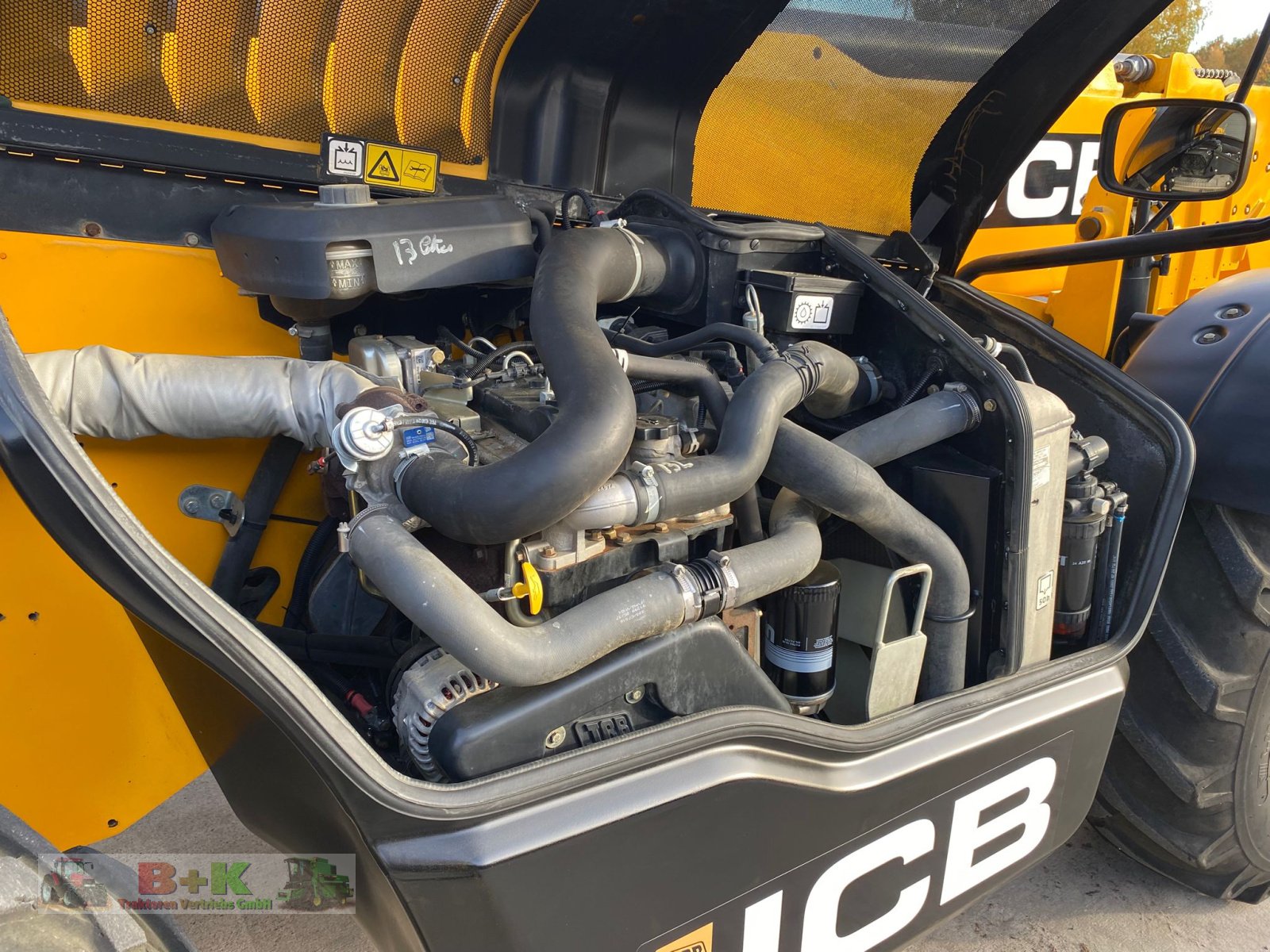 Teleskoplader of the type JCB 540-180 HiViz, Gebrauchtmaschine in Kettenkamp (Picture 19)