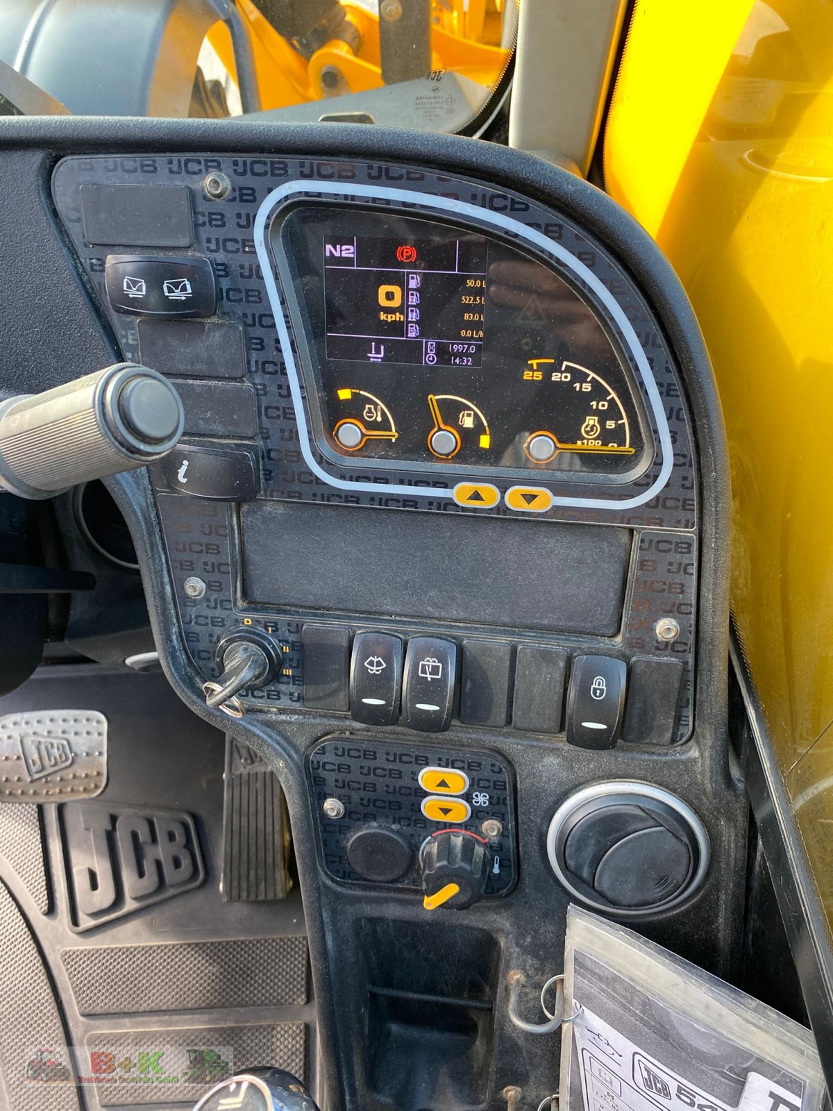 Teleskoplader of the type JCB 540-180 HiViz, Gebrauchtmaschine in Kettenkamp (Picture 26)
