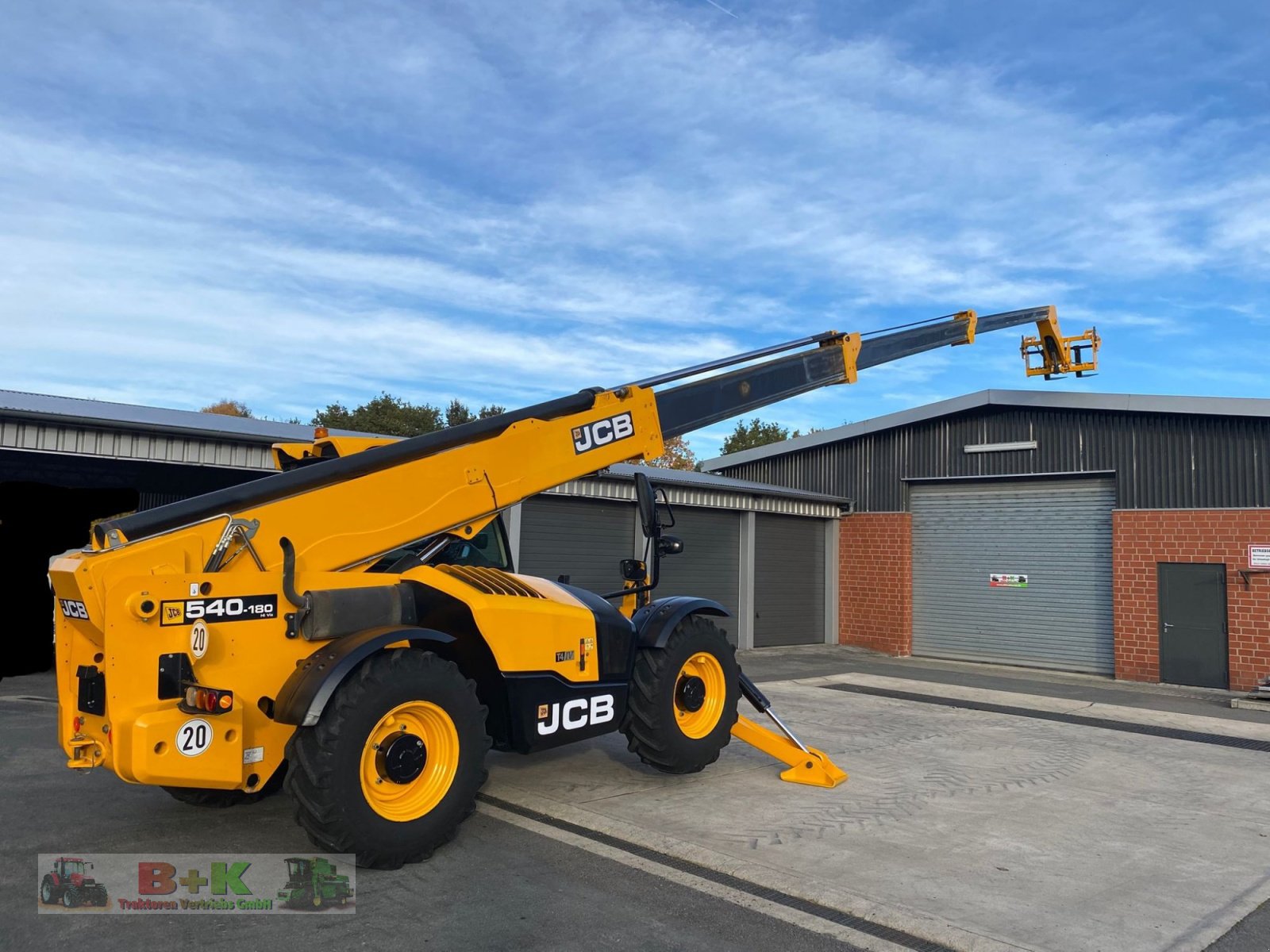 Teleskoplader of the type JCB 540-180 HiViz, Gebrauchtmaschine in Kettenkamp (Picture 4)