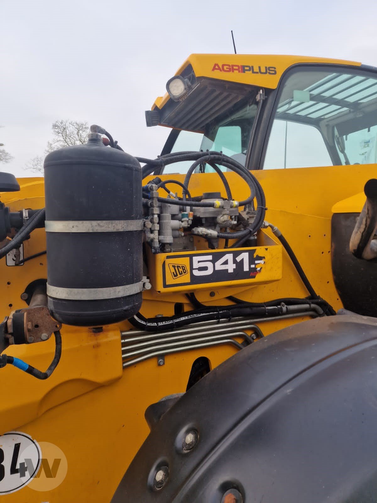 Teleskoplader des Typs JCB 541-70 Agri Plus, Gebrauchtmaschine in Kleeth (Bild 3)