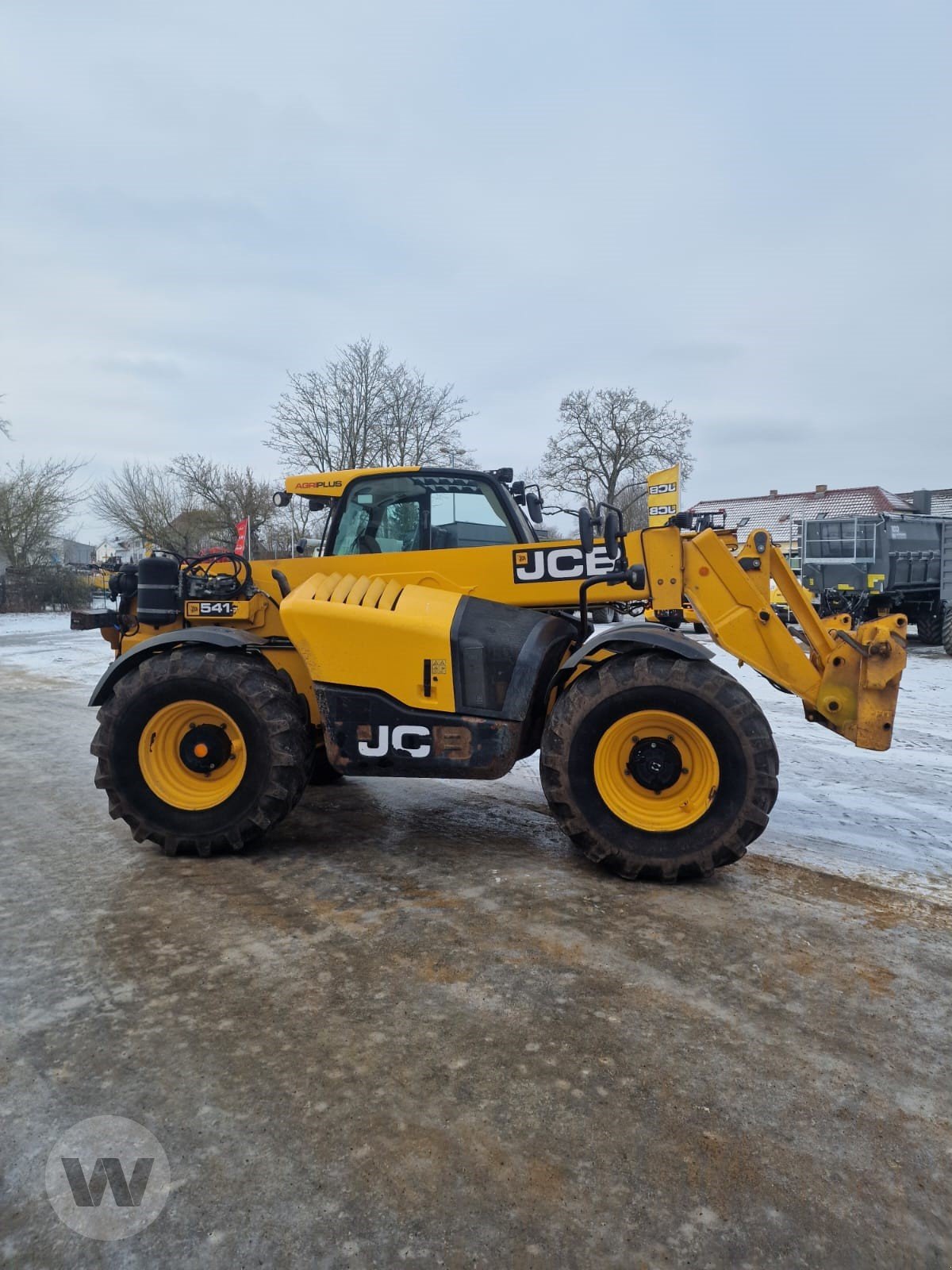 Teleskoplader des Typs JCB 541-70 Agri Plus, Gebrauchtmaschine in Kleeth (Bild 5)