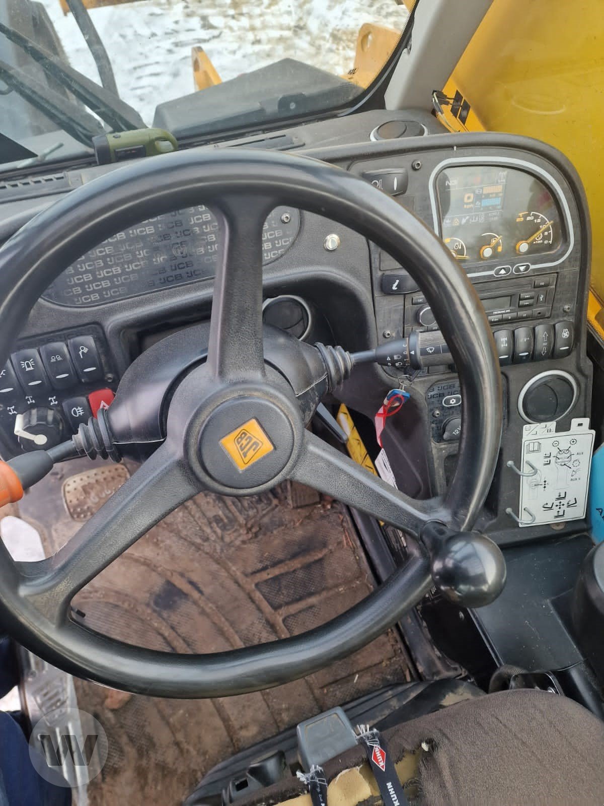 Teleskoplader des Typs JCB 541-70 Agri Plus, Gebrauchtmaschine in Kleeth (Bild 7)