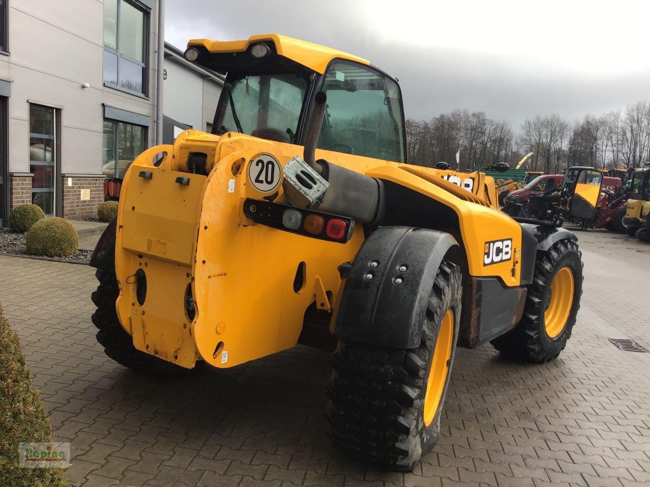 Teleskoplader tip JCB 541-70 AGRI Plus, Gebrauchtmaschine in Bakum (Poză 7)