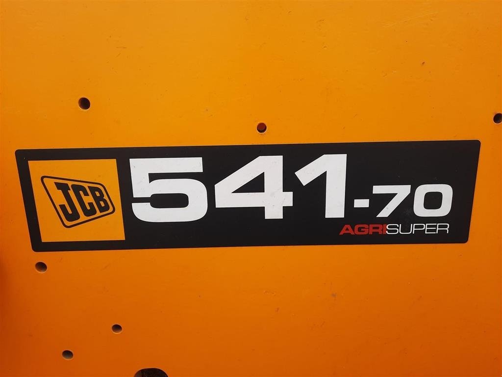 Teleskoplader tip JCB 541-70 AGRI-SUPER Giv et bud!!! Pallegafler, Hitch krog, Aircondition, Central smørring., Gebrauchtmaschine in Kolding (Poză 3)