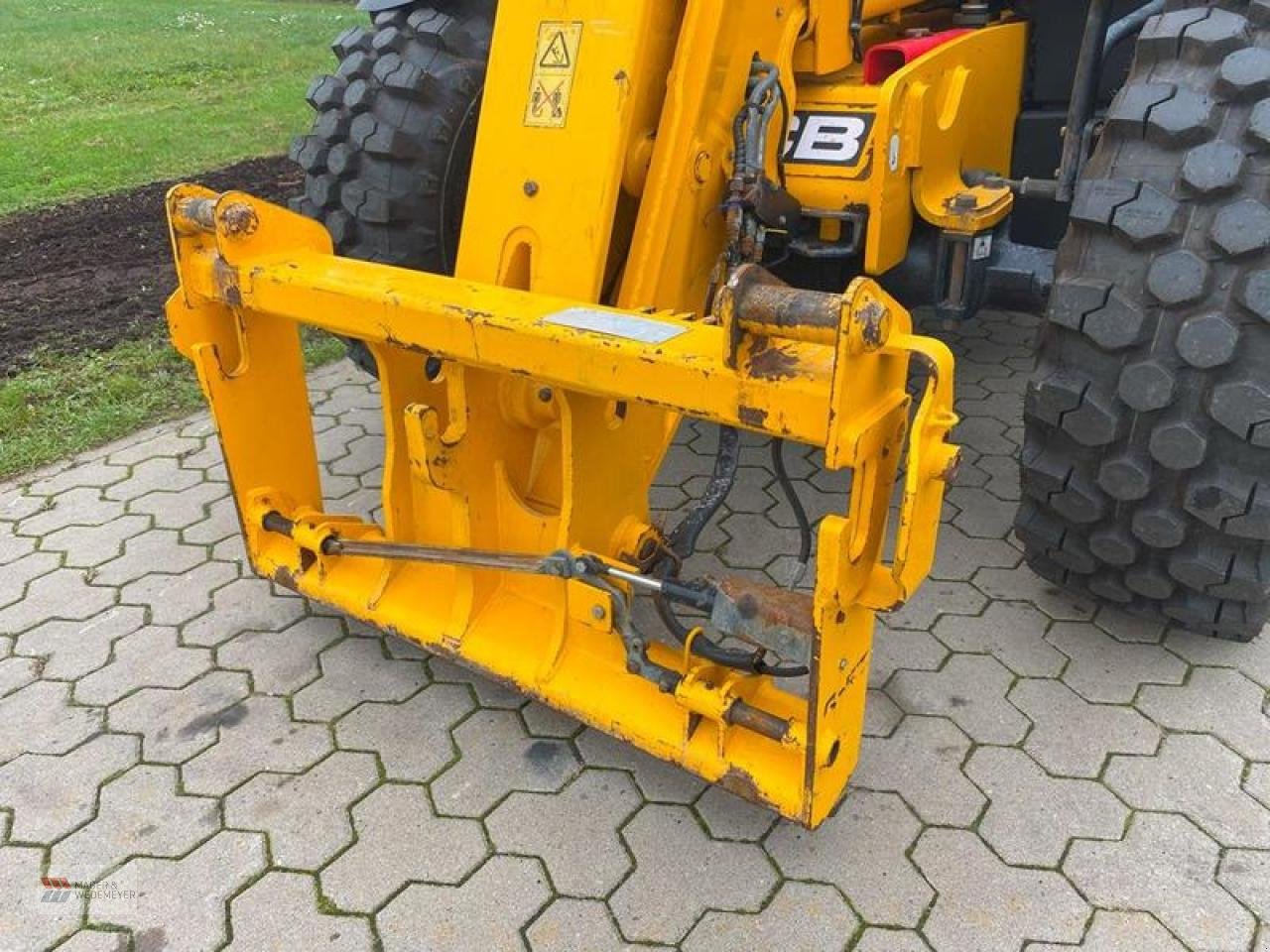Teleskoplader typu JCB 541-70 AGRI-SUPER MIT DRUCKLUFT, Gebrauchtmaschine v Oyten (Obrázek 2)