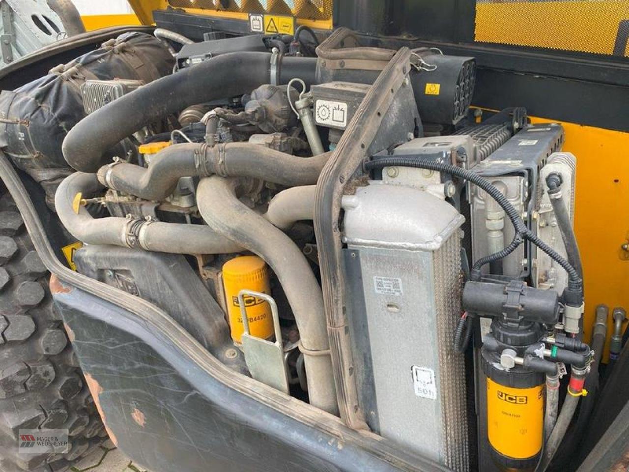 Teleskoplader typu JCB 541-70 AGRI-SUPER MIT DRUCKLUFT, Gebrauchtmaschine v Oyten (Obrázek 4)