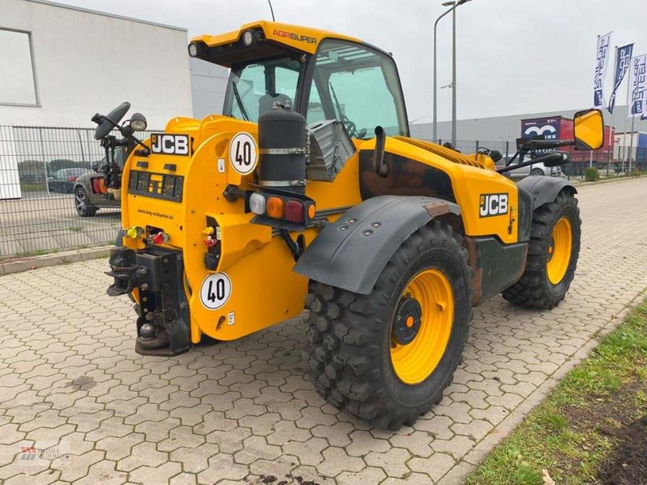 Teleskoplader typu JCB 541-70 AGRI-SUPER MIT DRUCKLUFT, Gebrauchtmaschine v Oyten (Obrázek 5)