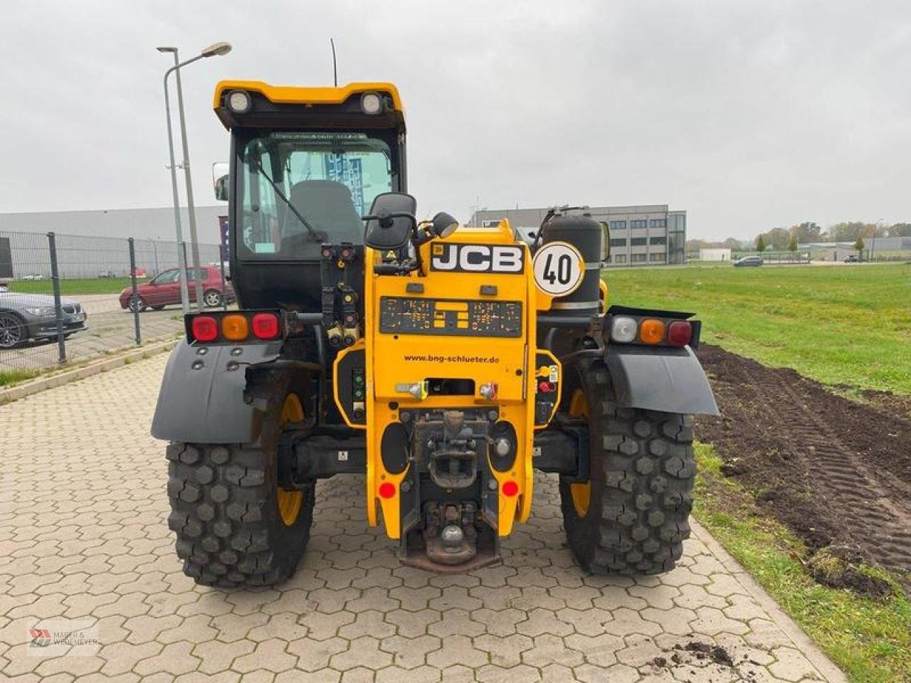 Teleskoplader typu JCB 541-70 AGRI-SUPER MIT DRUCKLUFT, Gebrauchtmaschine v Oyten (Obrázek 6)