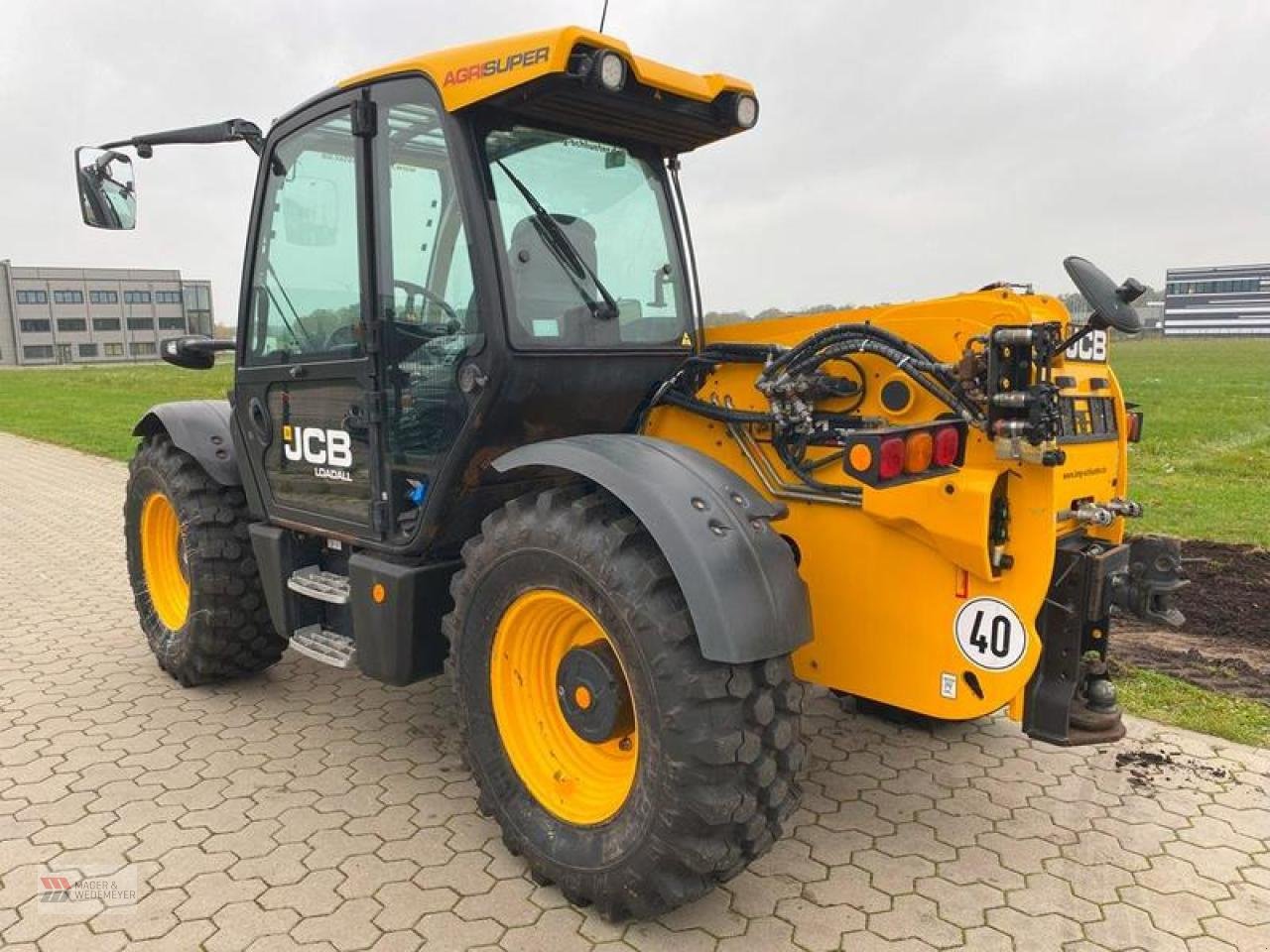 Teleskoplader typu JCB 541-70 AGRI-SUPER MIT DRUCKLUFT, Gebrauchtmaschine v Oyten (Obrázek 7)