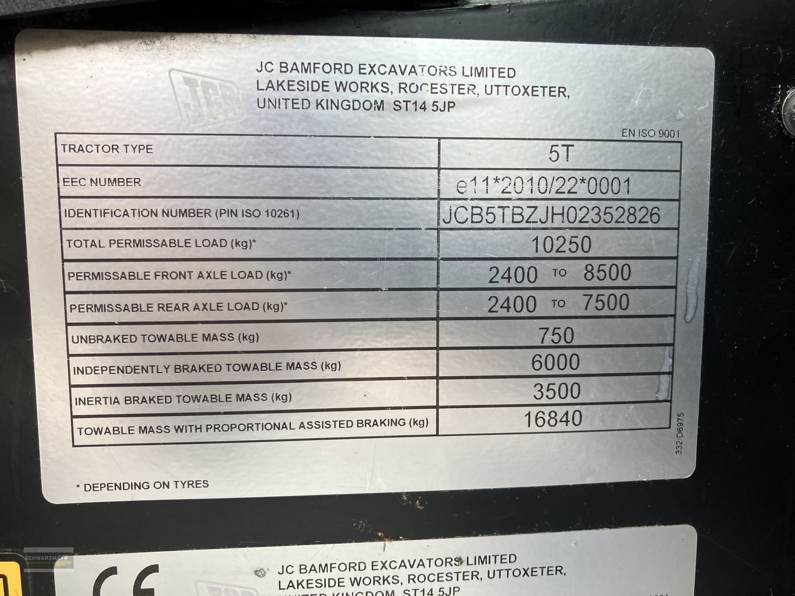 Teleskoplader of the type JCB 541 - 70 Agri Super, Gebrauchtmaschine in Gampern (Picture 20)