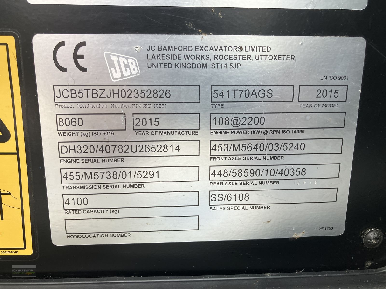 Teleskoplader of the type JCB 541 - 70 Agri Super, Gebrauchtmaschine in Gampern (Picture 21)
