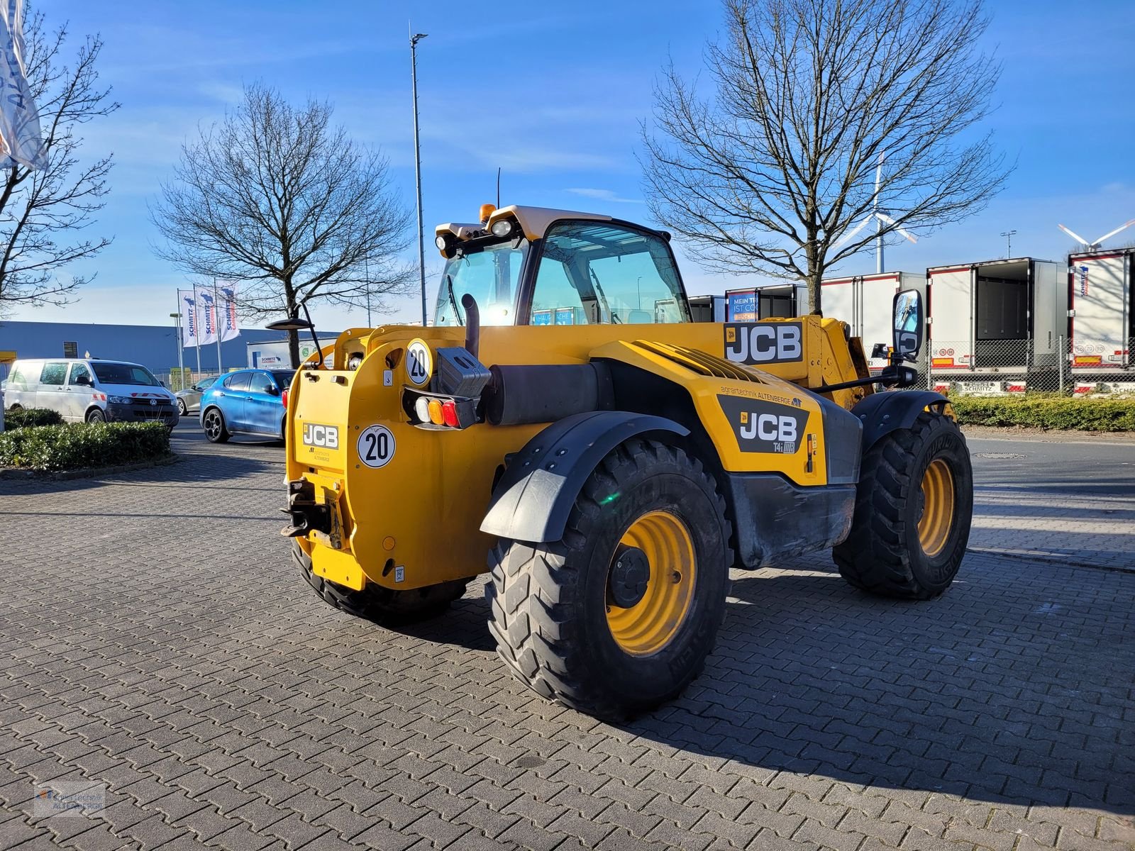 Teleskoplader tip JCB 541-70 Agri, Gebrauchtmaschine in Altenberge (Poză 5)