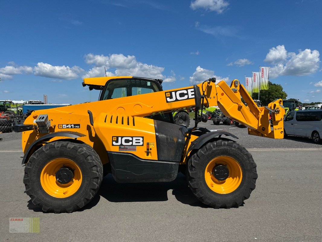 Teleskoplader of the type JCB 541-70 LOADALL, Klima, 500er Räder, nur 2.363 h !, Gebrauchtmaschine in Molbergen (Picture 7)