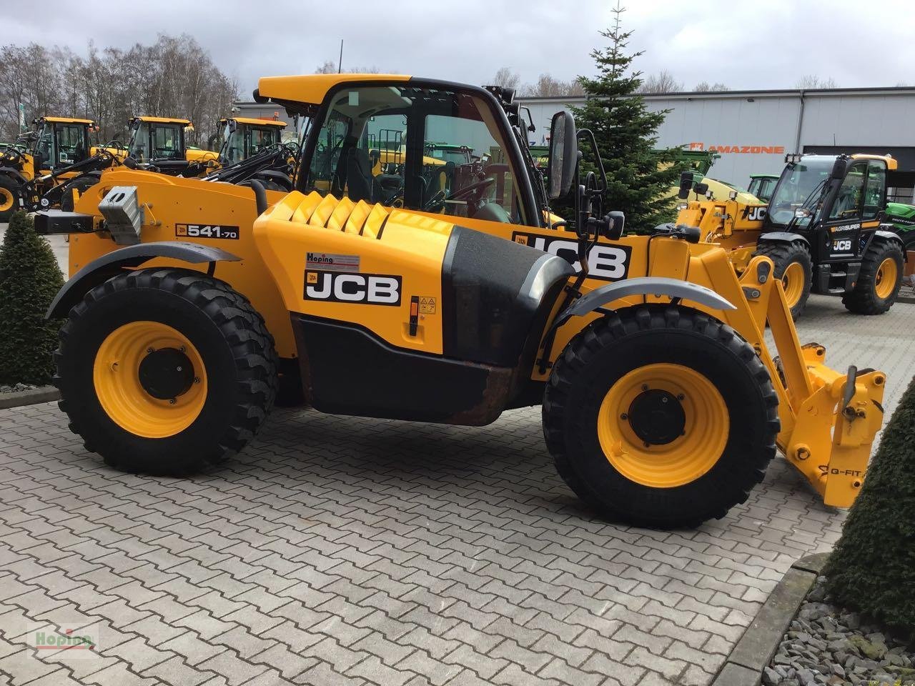 Teleskoplader типа JCB 541-70DS+ Loadall, Mietmaschine в Bakum (Фотография 3)