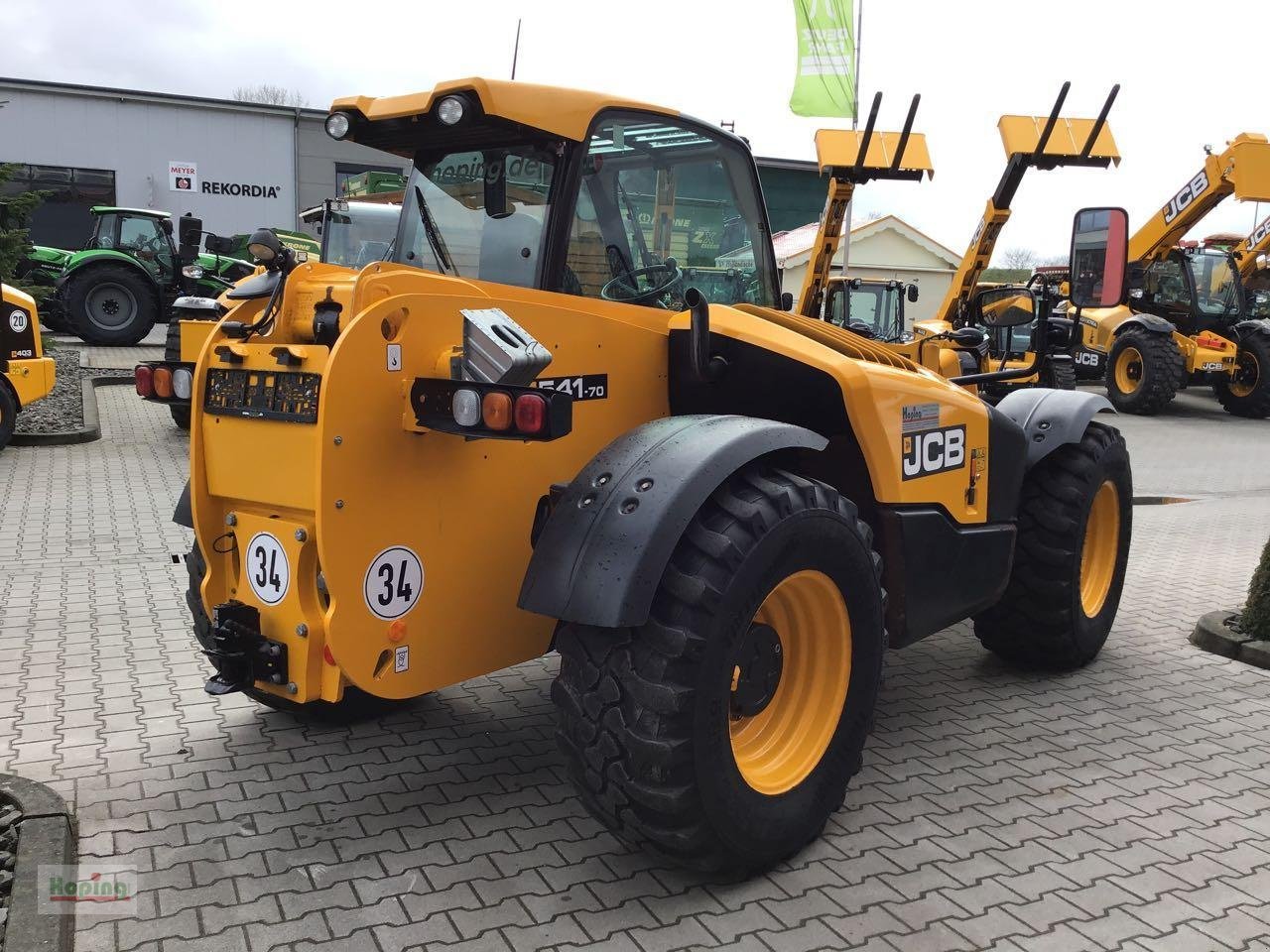 Teleskoplader типа JCB 541-70DS+ Loadall, Mietmaschine в Bakum (Фотография 4)
