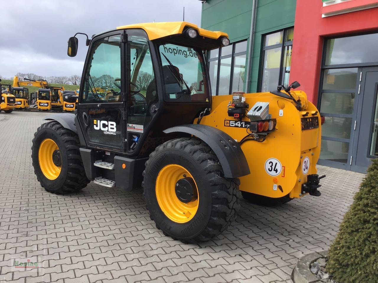 Teleskoplader типа JCB 541-70DS+ Loadall, Mietmaschine в Bakum (Фотография 6)