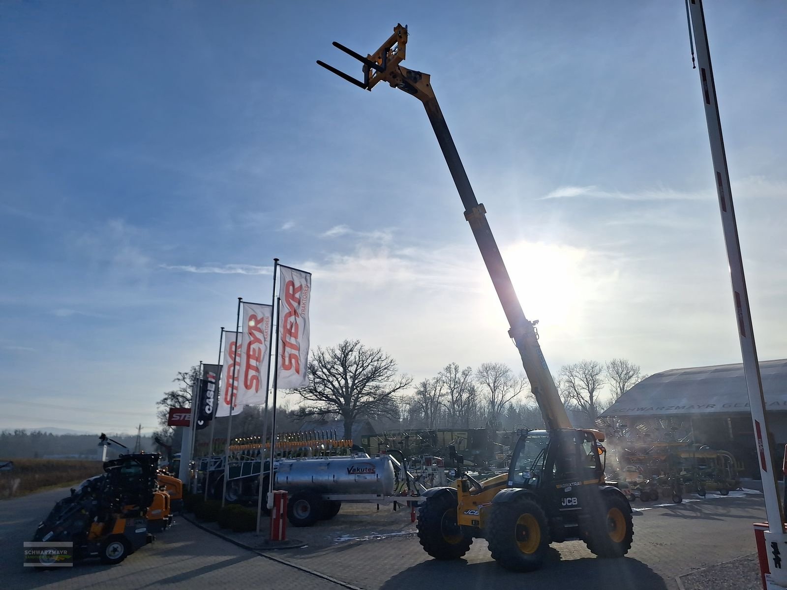 Teleskoplader des Typs JCB 542-100 Agri XTRA DT, Neumaschine in Aurolzmünster (Bild 27)