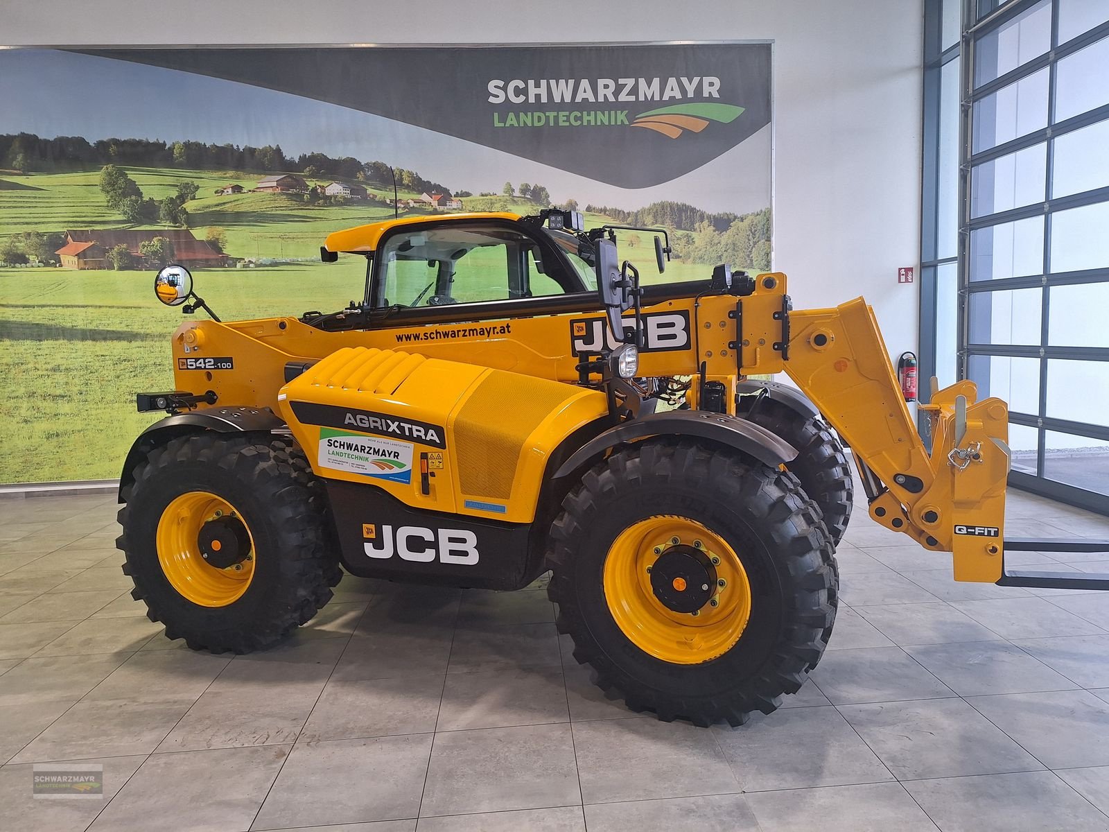 Teleskoplader от тип JCB 542-100 Agri XTRAr DT, Neumaschine в Gampern (Снимка 2)