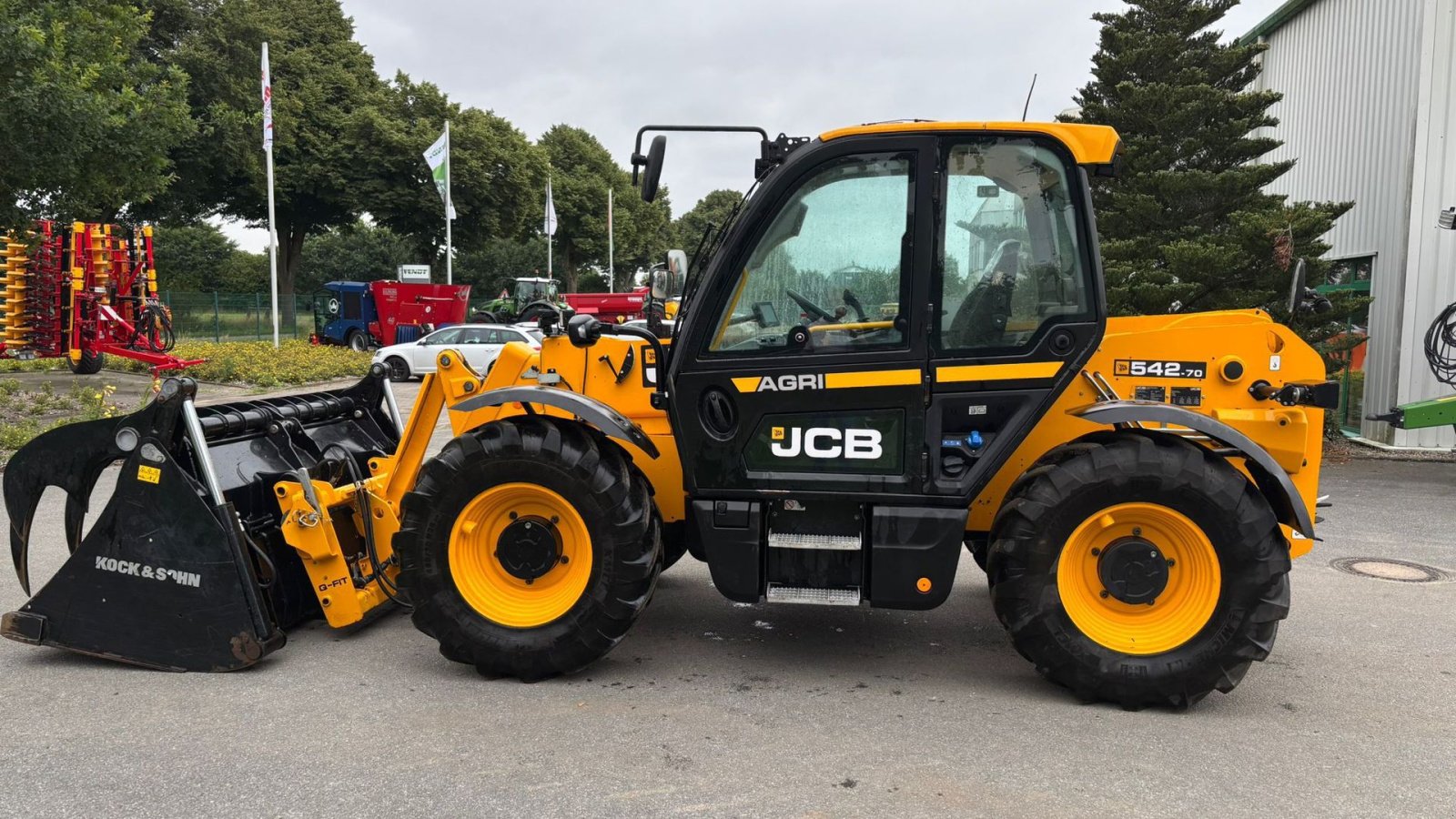 Teleskoplader tipa JCB 542-70 AGRI  Kun kørt lidt demo, Gebrauchtmaschine u Bylderup-Bov (Slika 3)