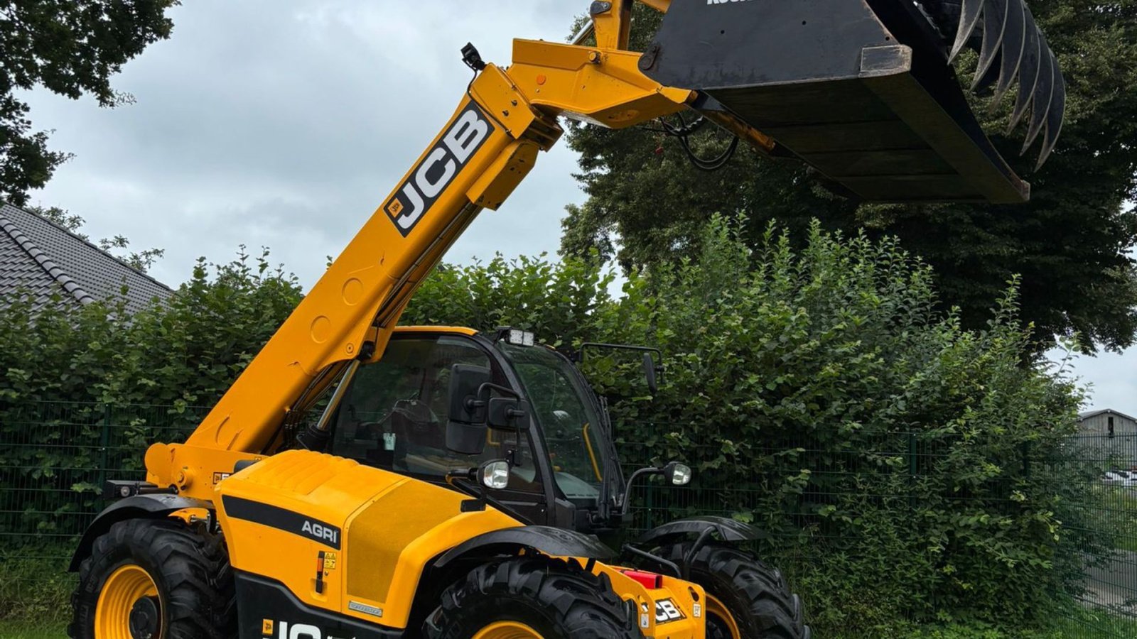 Teleskoplader tipa JCB 542-70 AGRI  Kun kørt lidt demo, Gebrauchtmaschine u Bylderup-Bov (Slika 4)