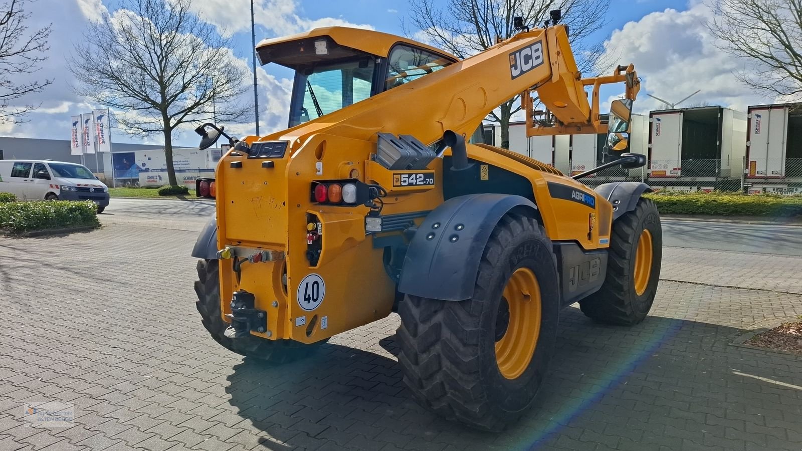 Teleskoplader tip JCB 542-70 Agri Pro, Gebrauchtmaschine in Altenberge (Poză 4)