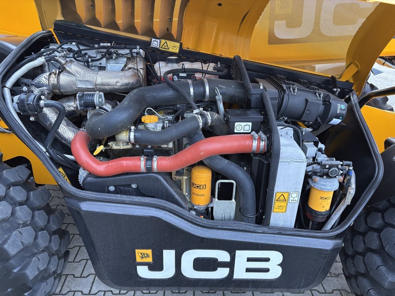 Teleskoplader des Typs JCB 542-70 Agri Super, Gebrauchtmaschine in Beek en Donk (Bild 9)