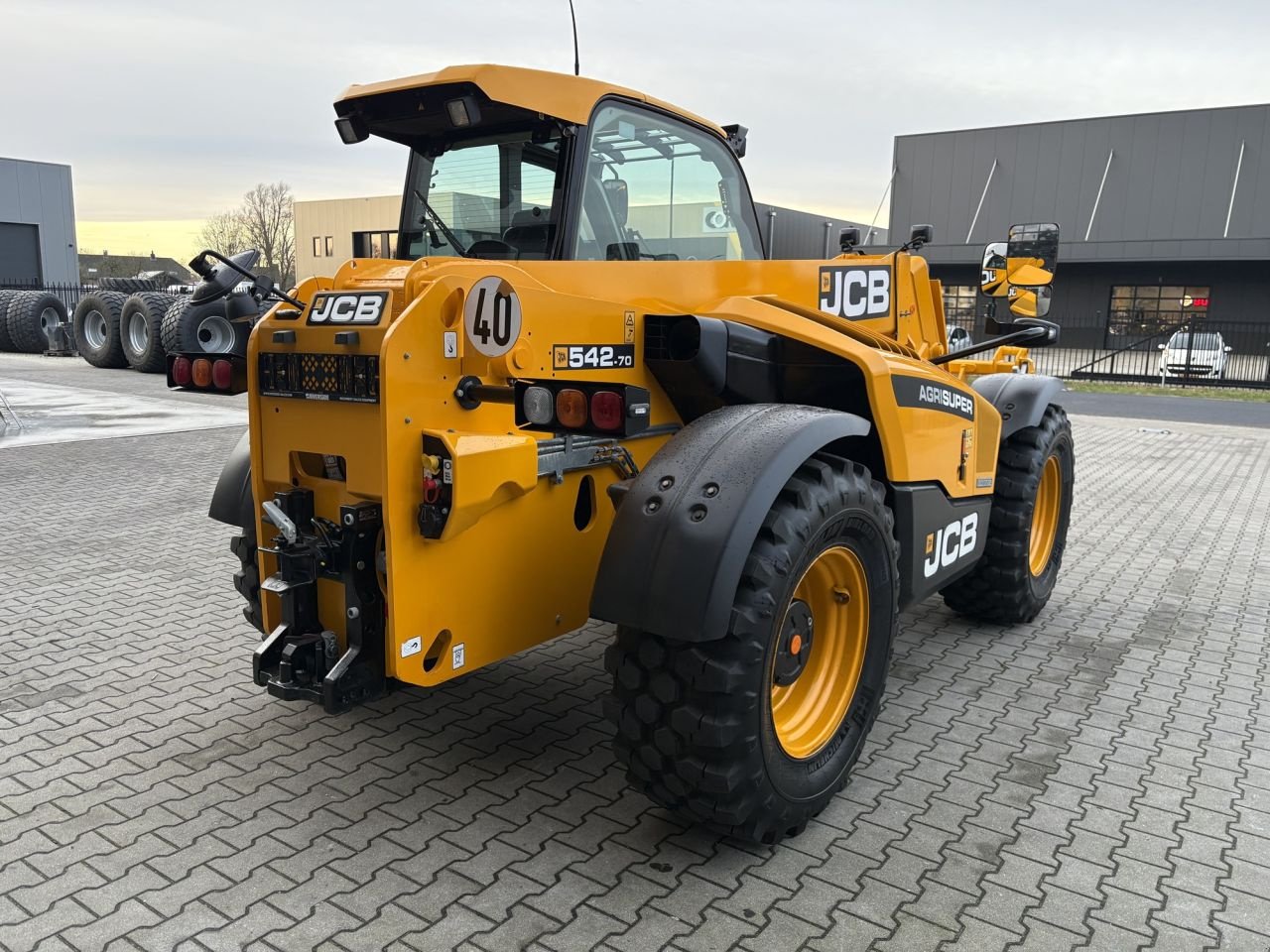 Teleskoplader des Typs JCB 542-70 Agri Super, Gebrauchtmaschine in Beek en Donk (Bild 4)