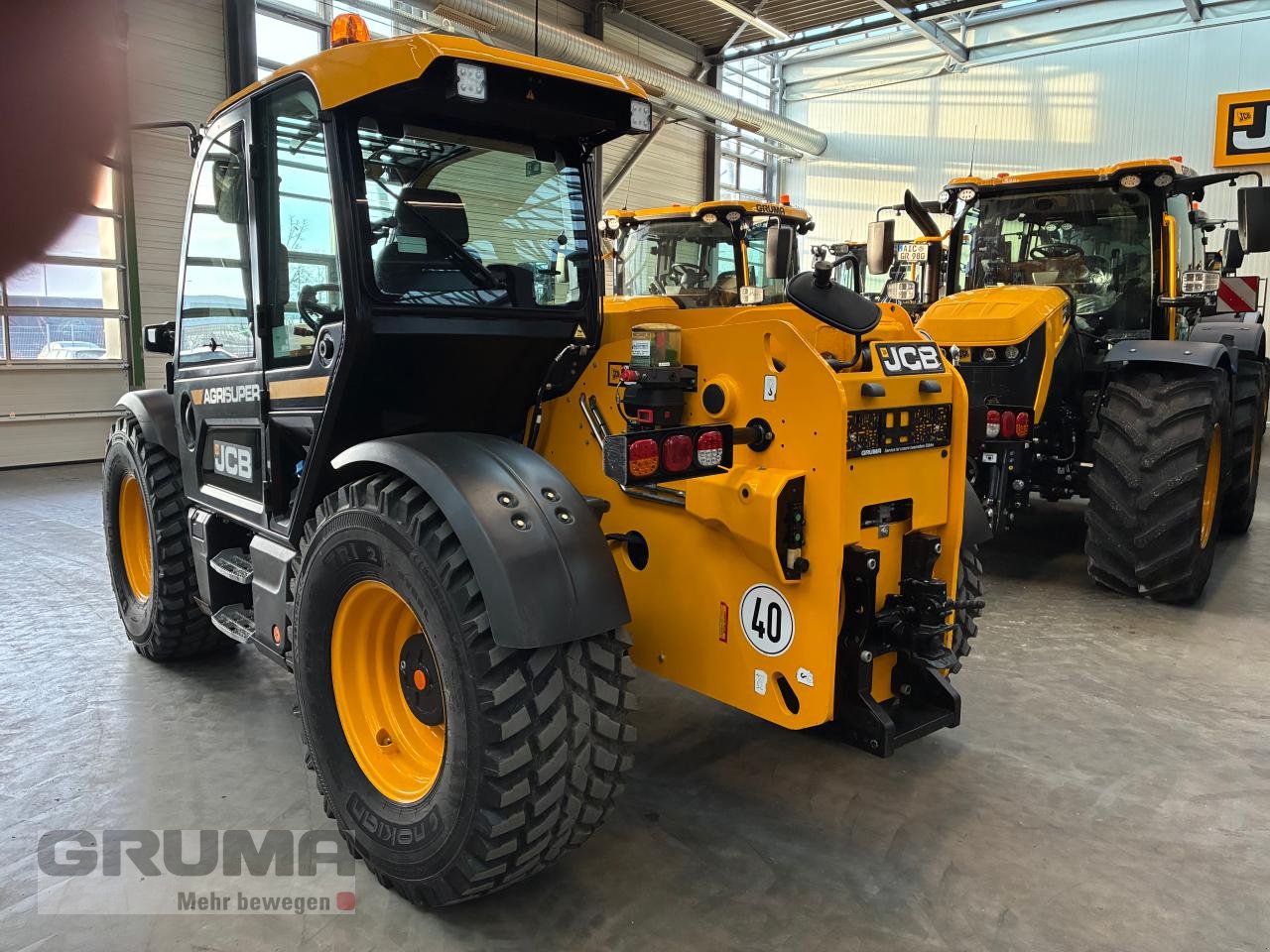 Teleskoplader des Typs JCB 542-70 AGRI SUPER, Gebrauchtmaschine in Friedberg-Derching (Bild 4)