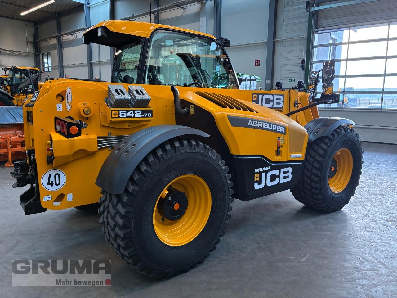 Teleskoplader des Typs JCB 542-70 AGRI SUPER, Gebrauchtmaschine in Friedberg-Derching (Bild 7)