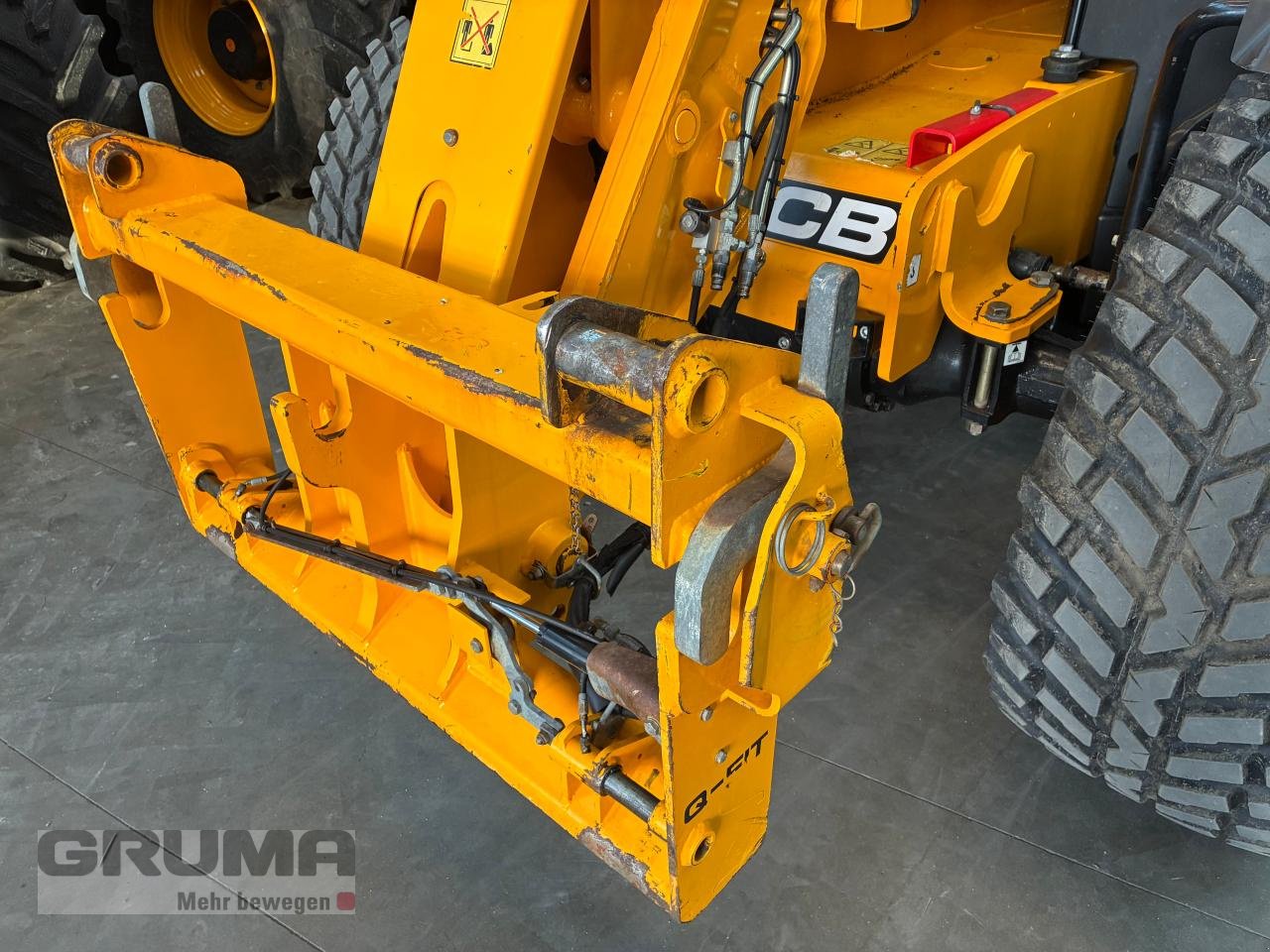 Teleskoplader des Typs JCB 542-70 AGRI SUPER, Gebrauchtmaschine in Friedberg-Derching (Bild 10)